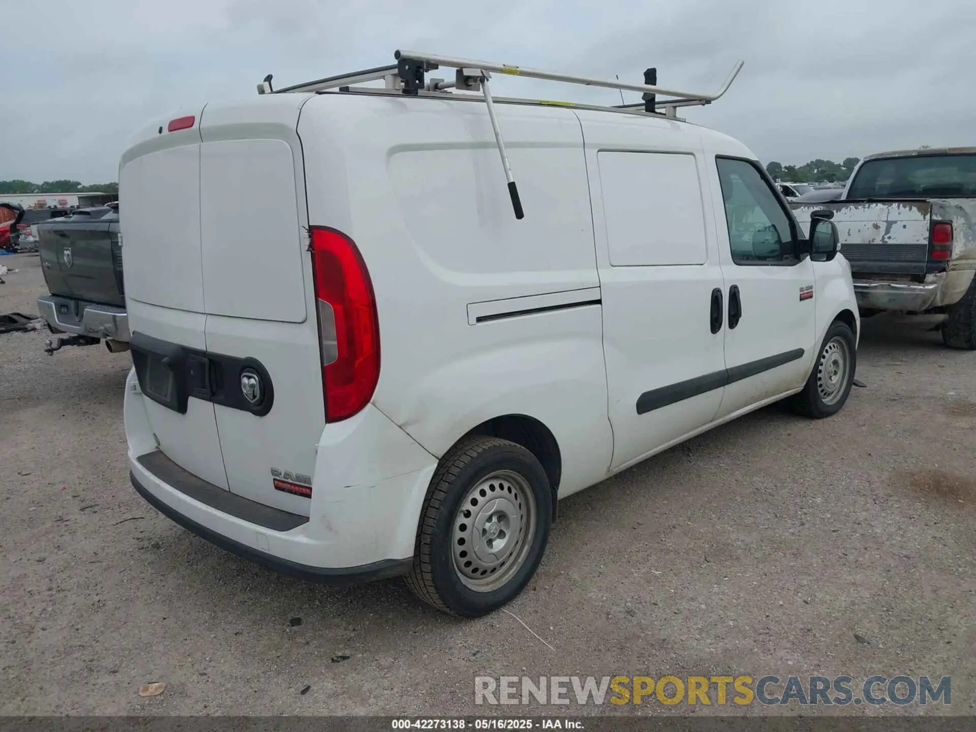 4 Фотография поврежденного автомобиля ZFBHRFABXN6W53275 RAM PROMASTER CITY 2022