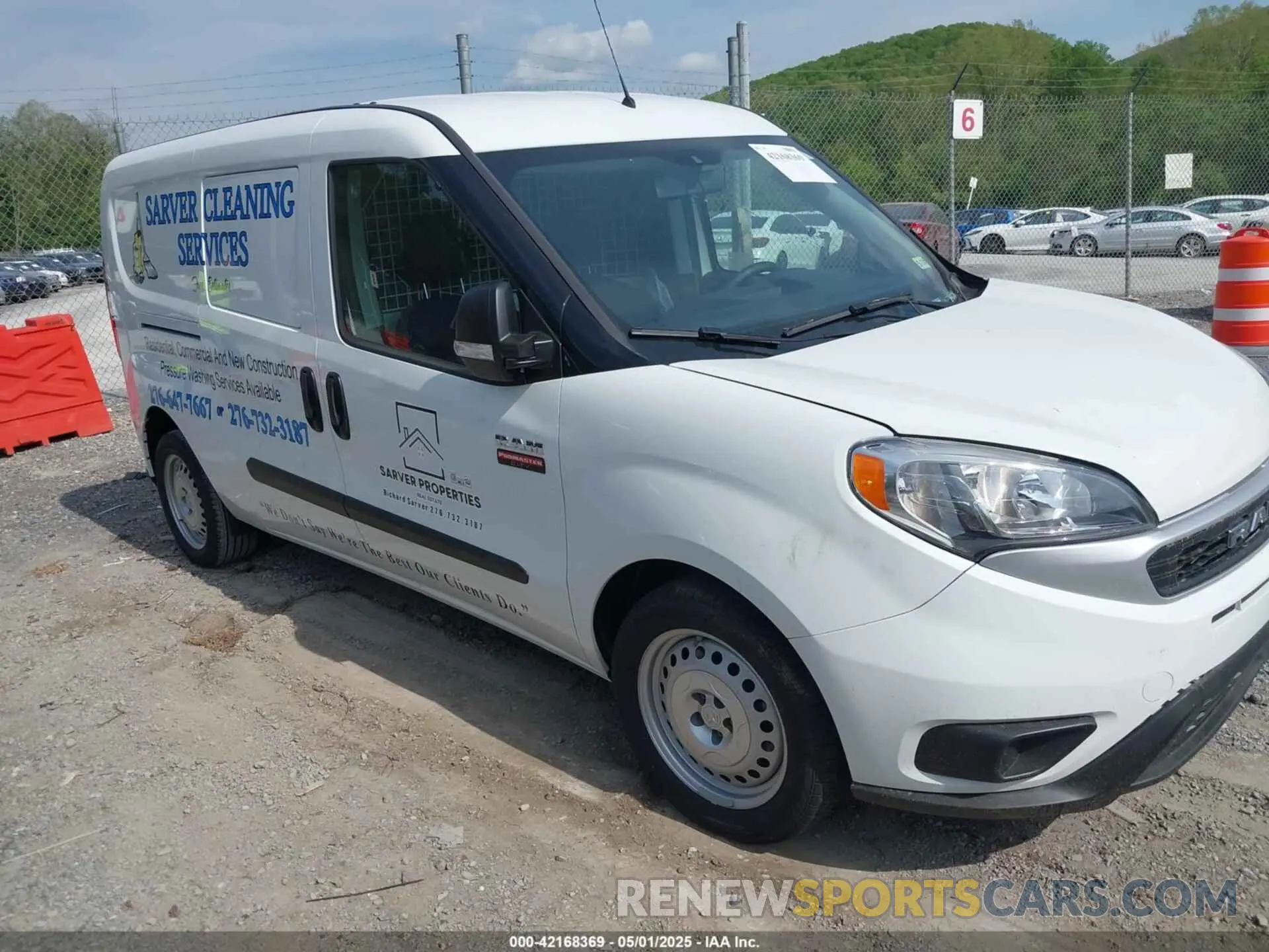1 Photograph of a damaged car ZFBHRFABXN6X98994 RAM PROMASTER CITY 2022