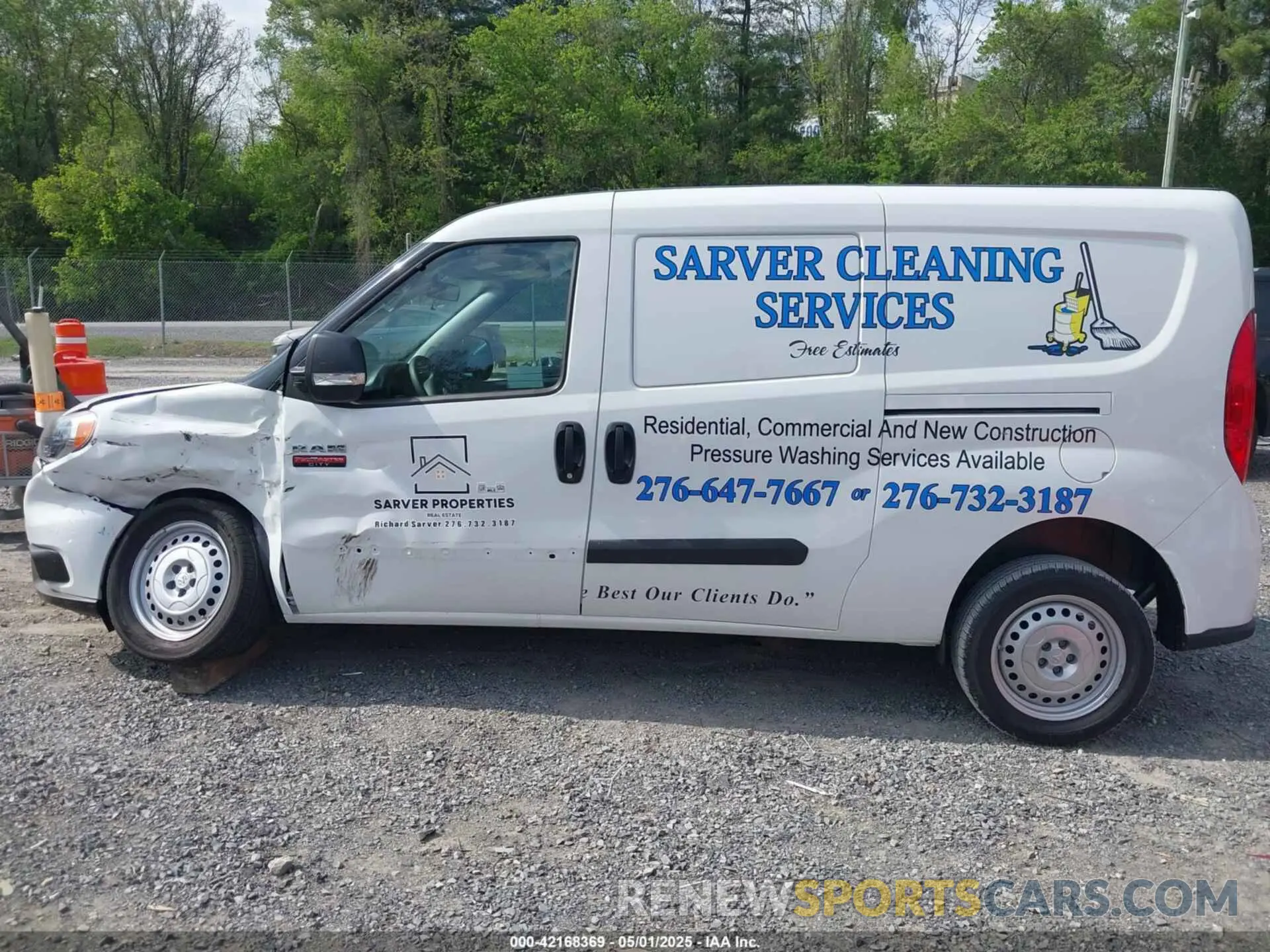 14 Photograph of a damaged car ZFBHRFABXN6X98994 RAM PROMASTER CITY 2022
