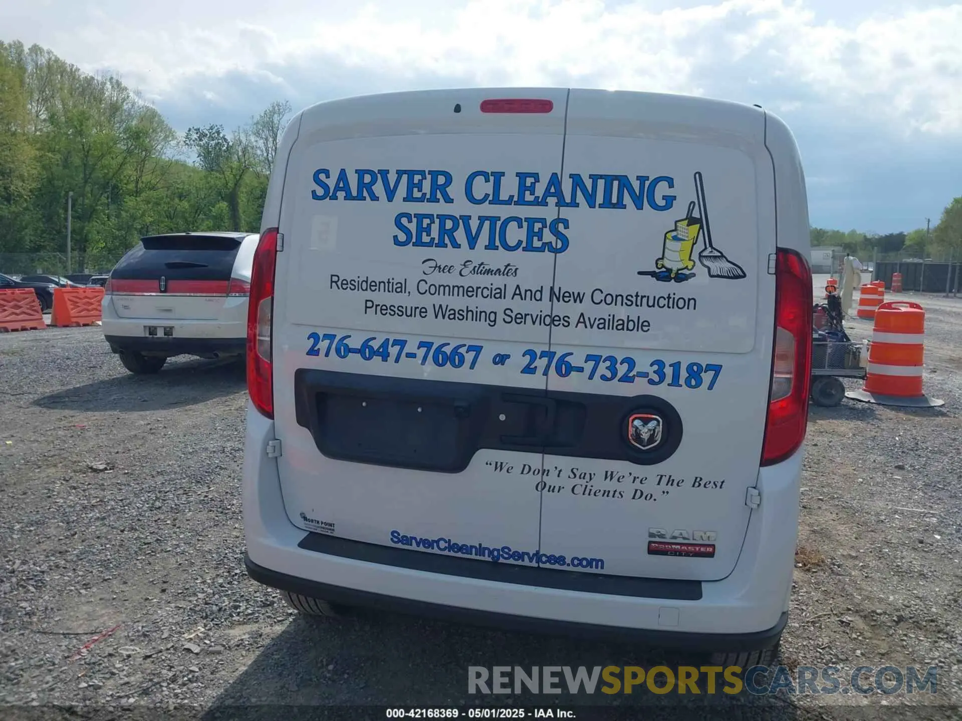 16 Photograph of a damaged car ZFBHRFABXN6X98994 RAM PROMASTER CITY 2022