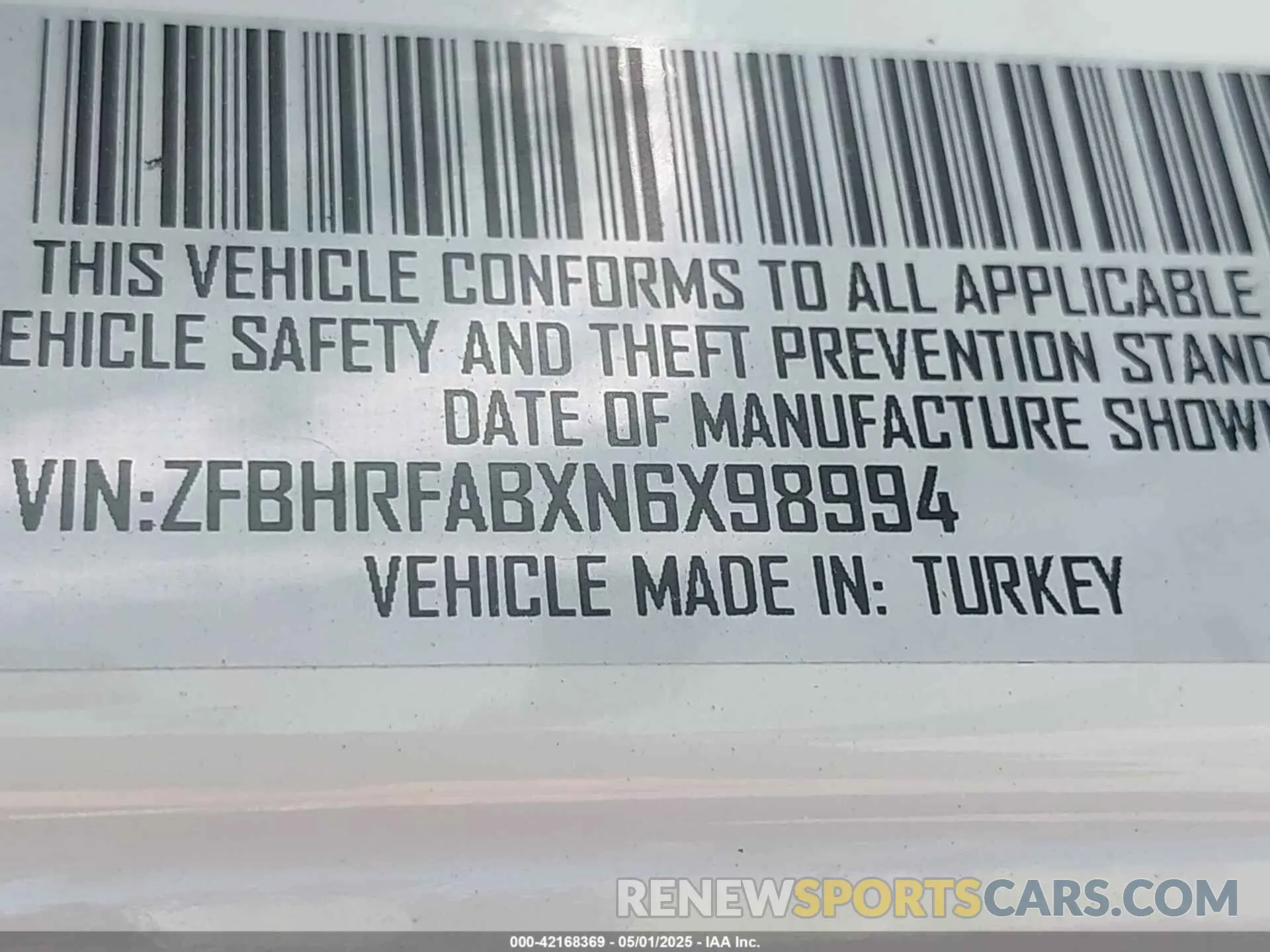 9 Photograph of a damaged car ZFBHRFABXN6X98994 RAM PROMASTER CITY 2022