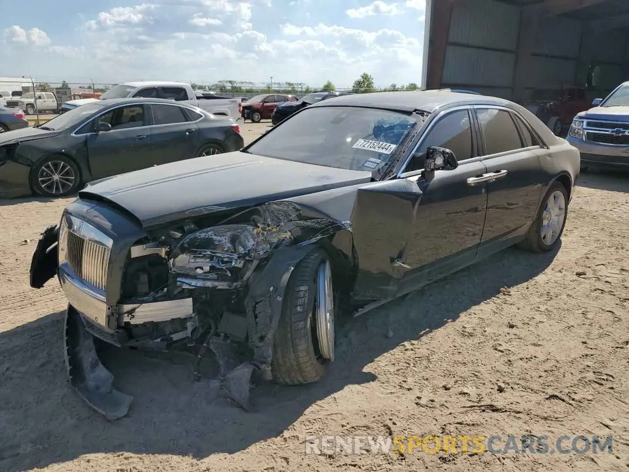 1 Photograph of a damaged car SCA664S53FUX53197 ROLLS-ROYCE ALL MODELS 2015