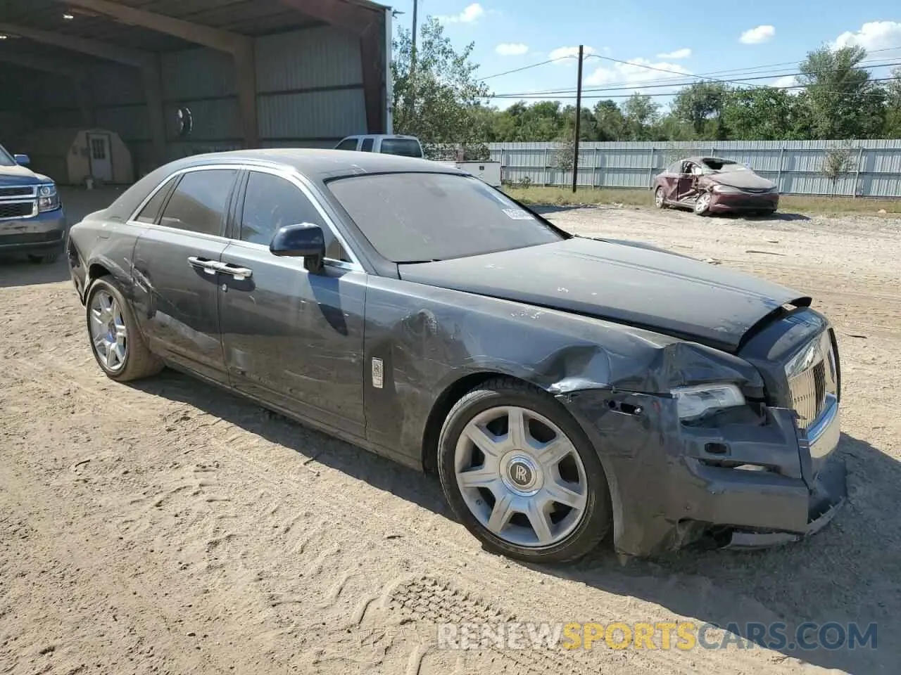 4 Photograph of a damaged car SCA664S53FUX53197 ROLLS-ROYCE ALL MODELS 2015