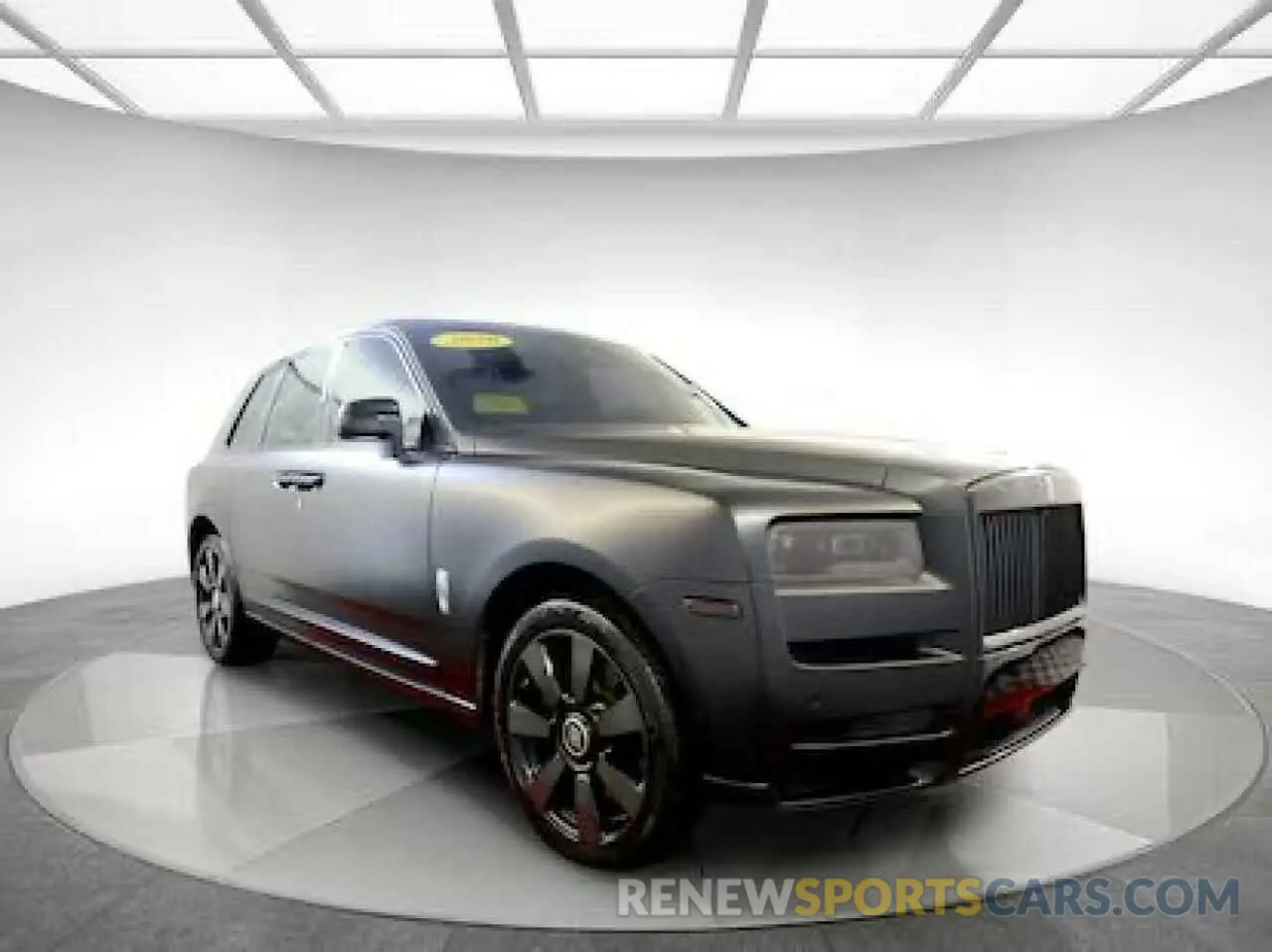 1 Photograph of a damaged car SLATV4C0XLU201XXX ROLLS-ROYCE CULLINAN 2020