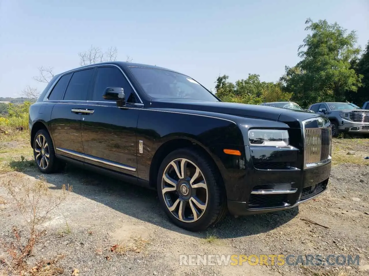 4 Photograph of a damaged car SLATV4C09NU214462 ROLLS-ROYCE CULLINAN 2022