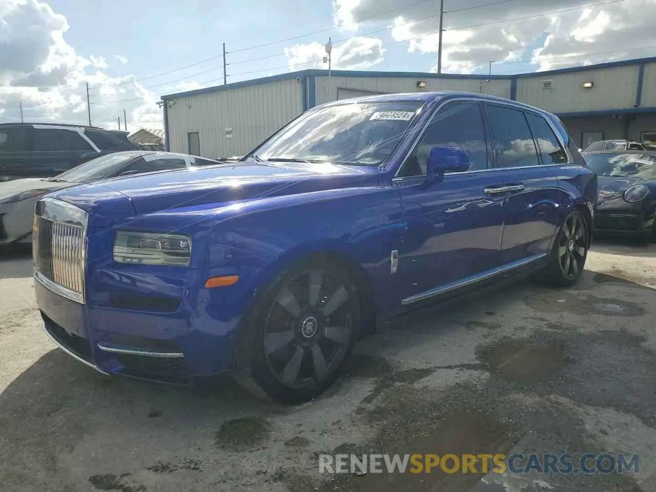 1 Фотография поврежденного автомобиля SLATV4C00PU216605 ROLLS-ROYCE CULLINAN 2023