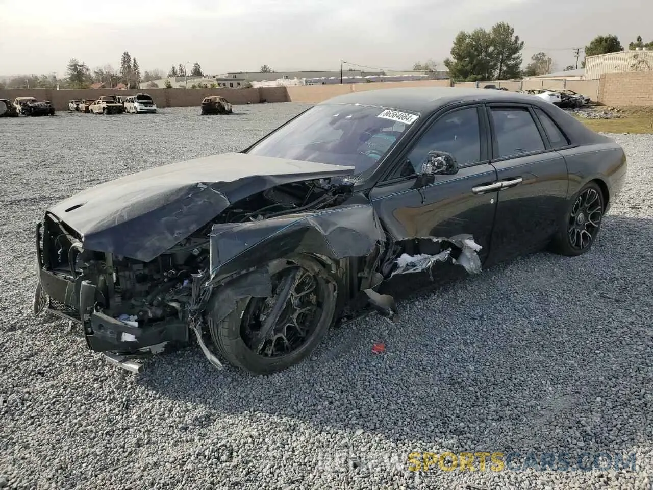 1 Photograph of a damaged car SCATD6C06PU217286 ROLLS-ROYCE GHOST 2023