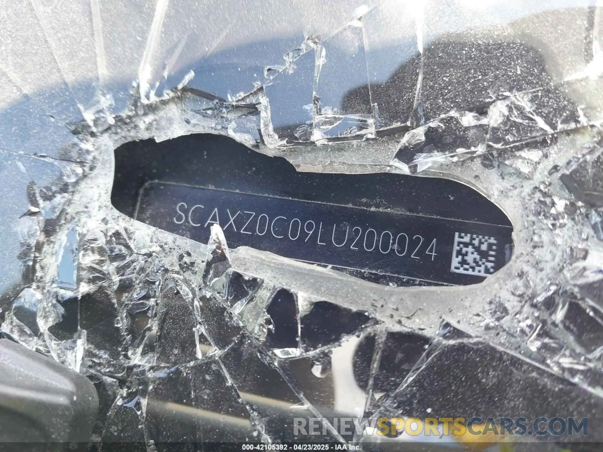 9 Фотография поврежденного автомобиля SCAXZ0C09LU200024 ROLLS-ROYCE WRAITH 2020
