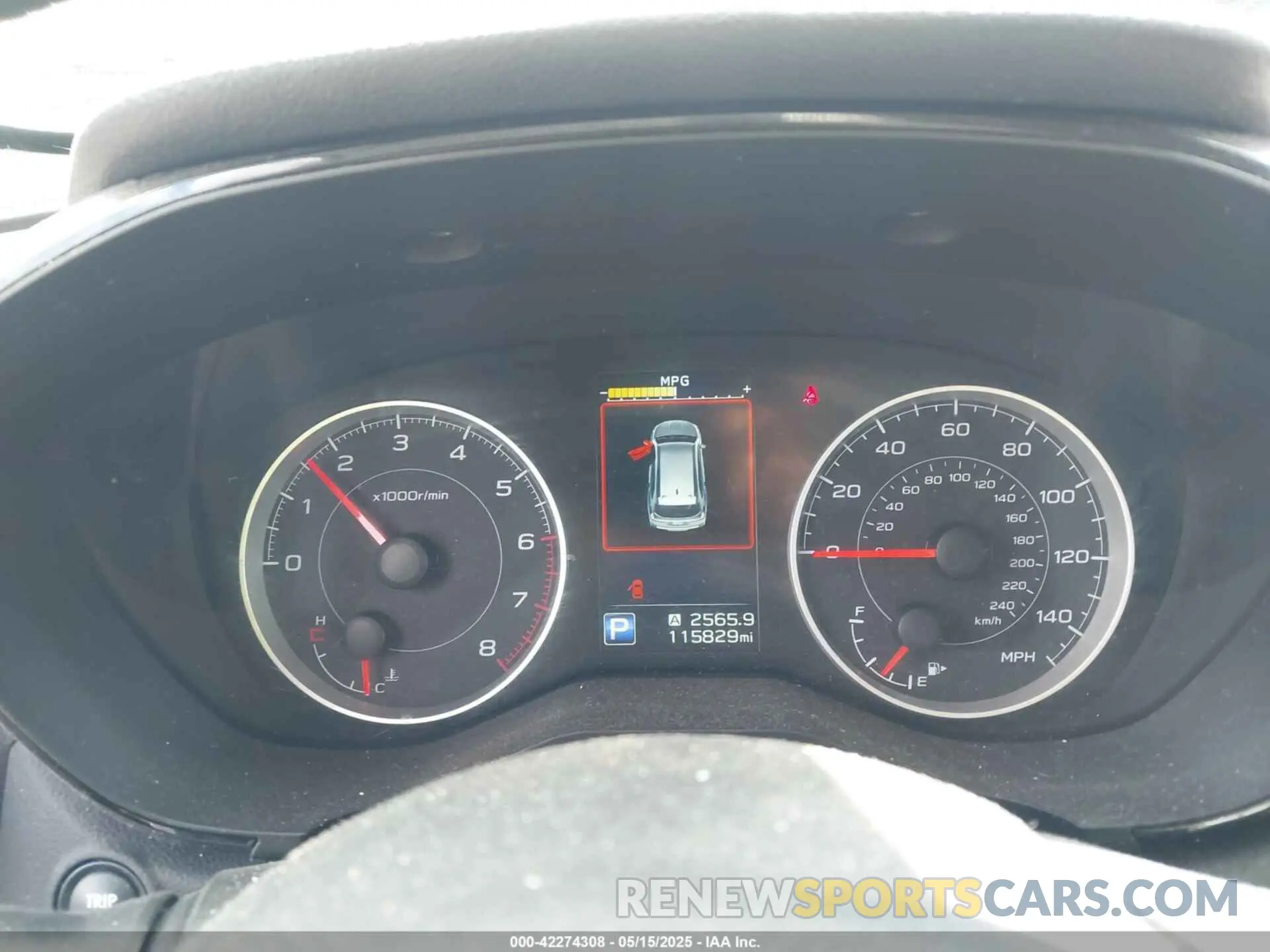 7 Photograph of a damaged car 4S4WMAAD0K3443249 SUBARU ASCENT 2019