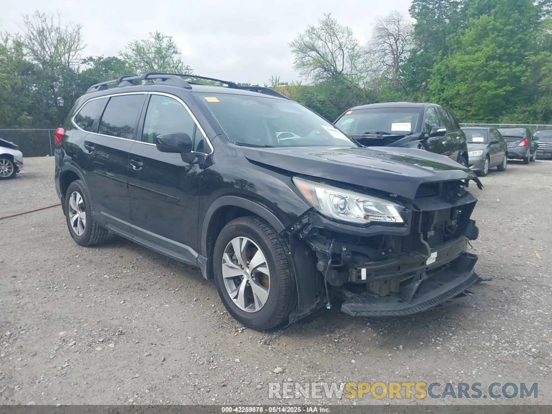 1 Photograph of a damaged car 4S4WMACD3K3444439 SUBARU ASCENT 2019