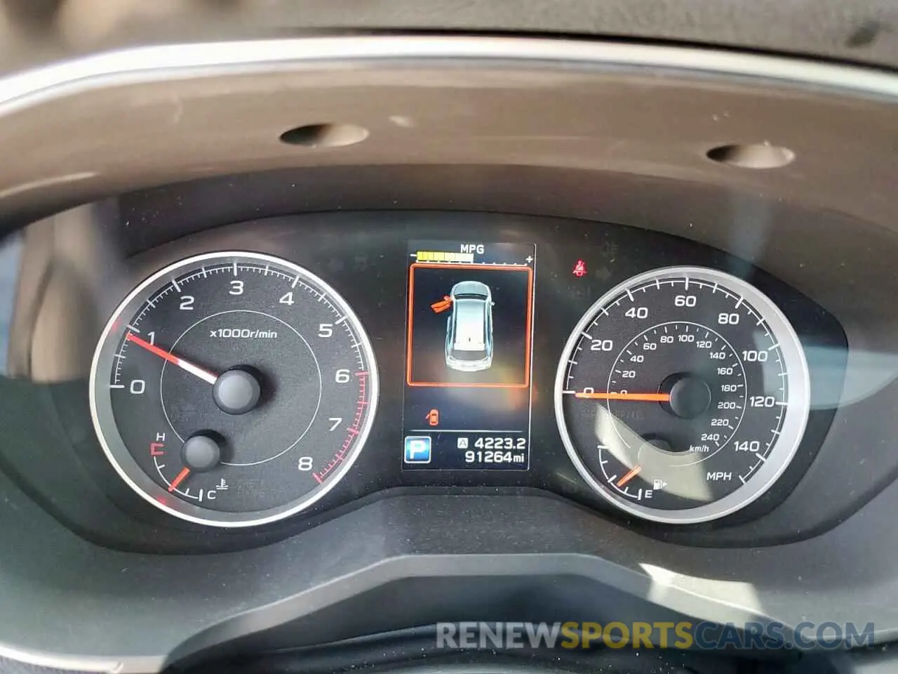 9 Photograph of a damaged car 4S4WMACD7K3475712 SUBARU ASCENT 2019