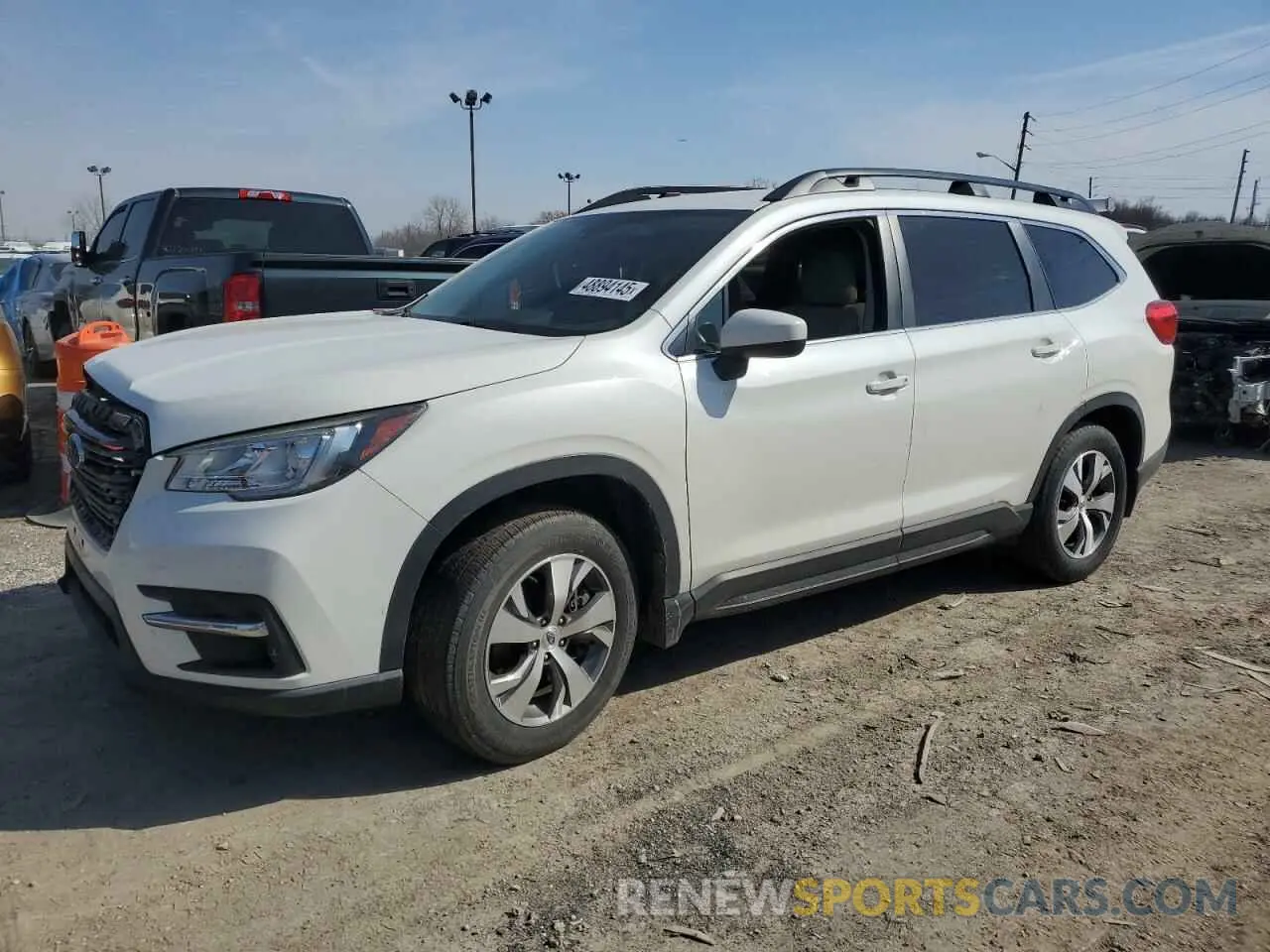 1 Photograph of a damaged car 4S4WMAFD2K3425604 SUBARU ASCENT 2019