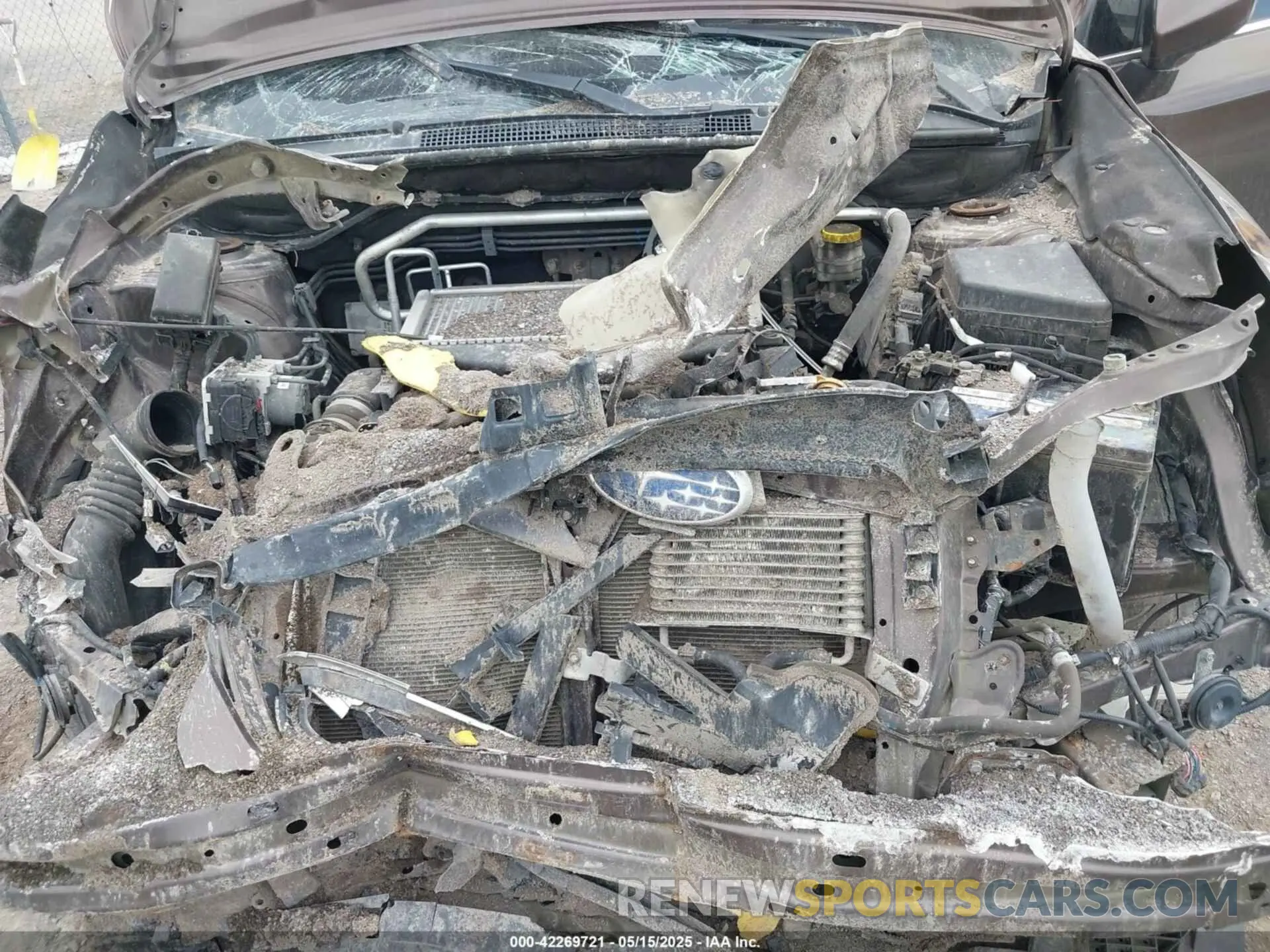 10 Photograph of a damaged car 4S4WMAFD6K3431745 SUBARU ASCENT 2019