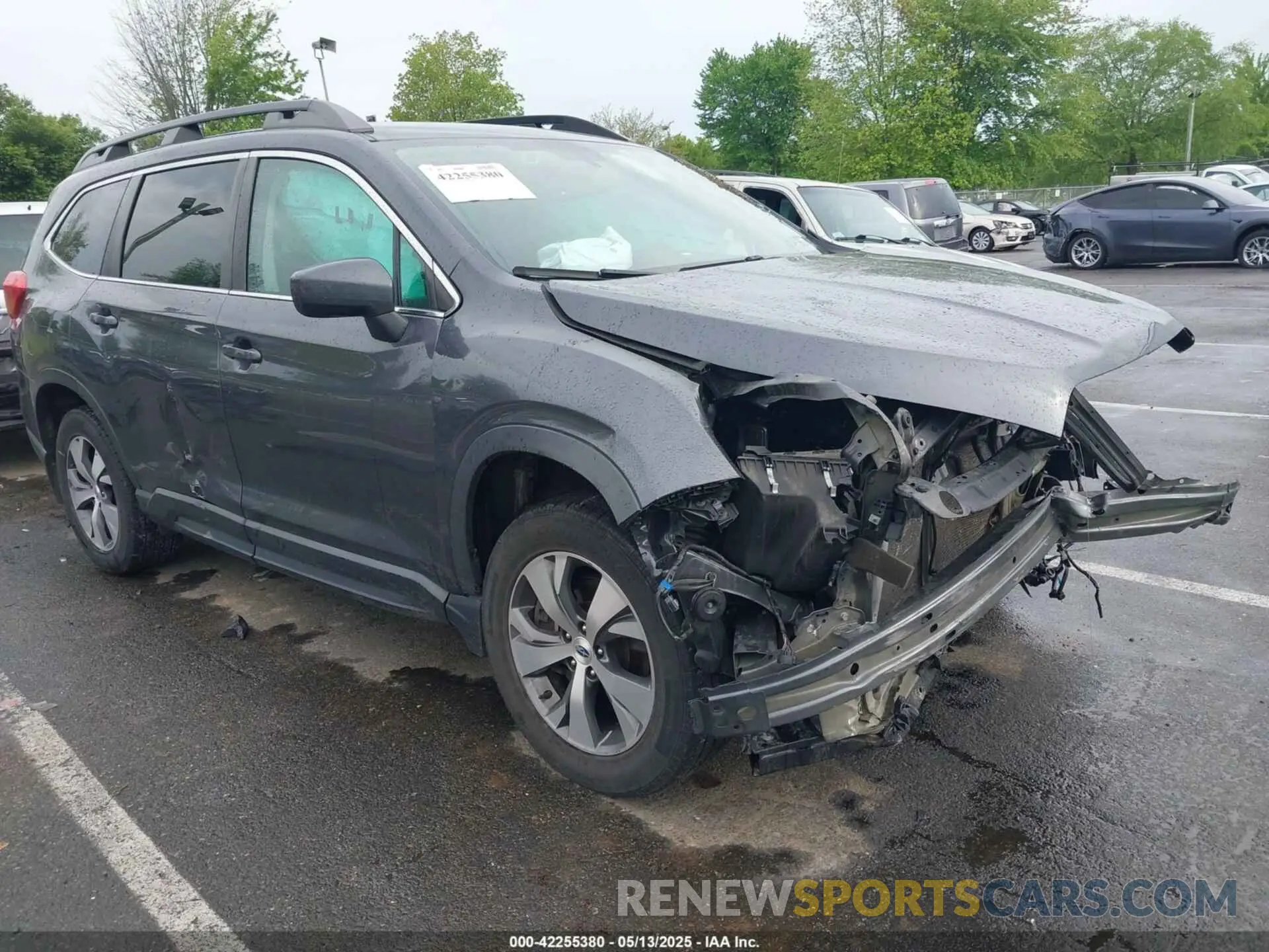 1 Photograph of a damaged car 4S4WMAFD6K3435388 SUBARU ASCENT 2019