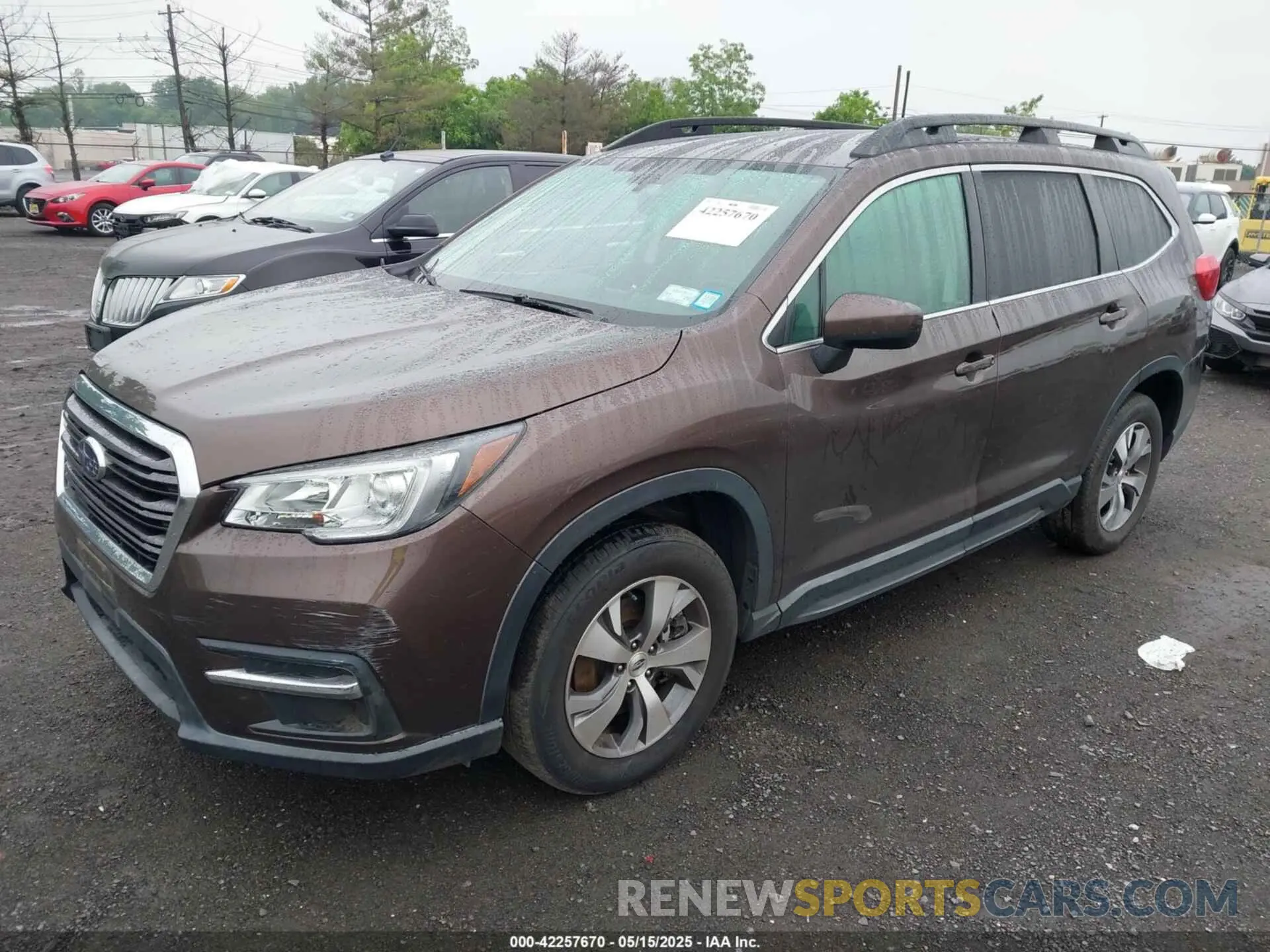 2 Photograph of a damaged car 4S4WMAFD9K3413983 SUBARU ASCENT 2019