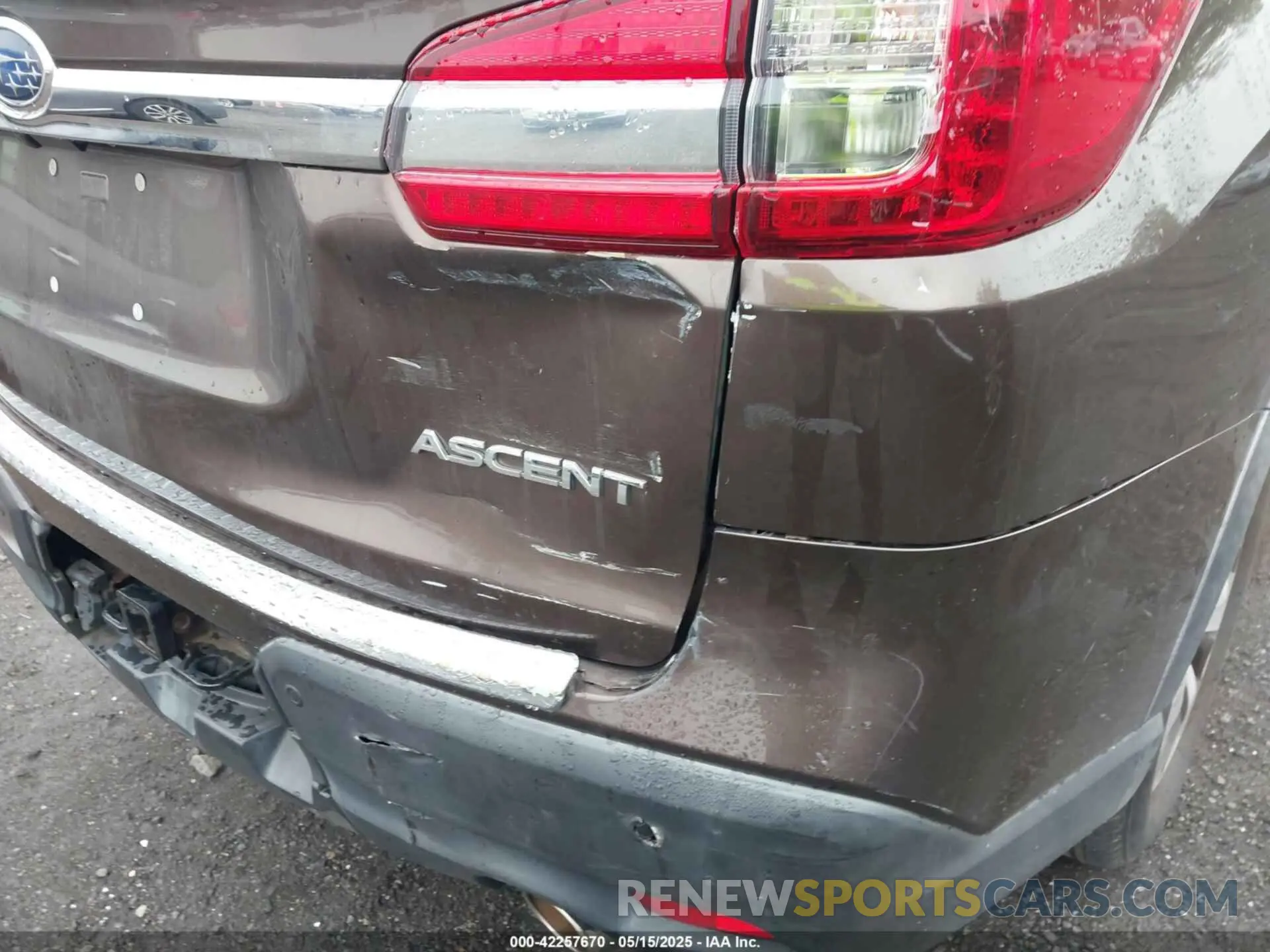 6 Photograph of a damaged car 4S4WMAFD9K3413983 SUBARU ASCENT 2019