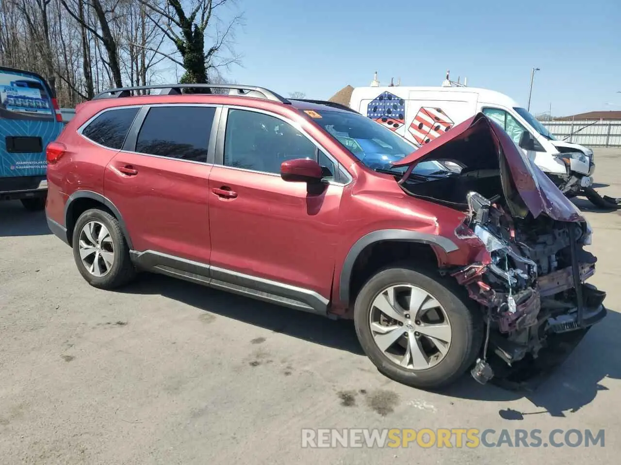 4 Photograph of a damaged car 4S4WMAFD9K3425941 SUBARU ASCENT 2019