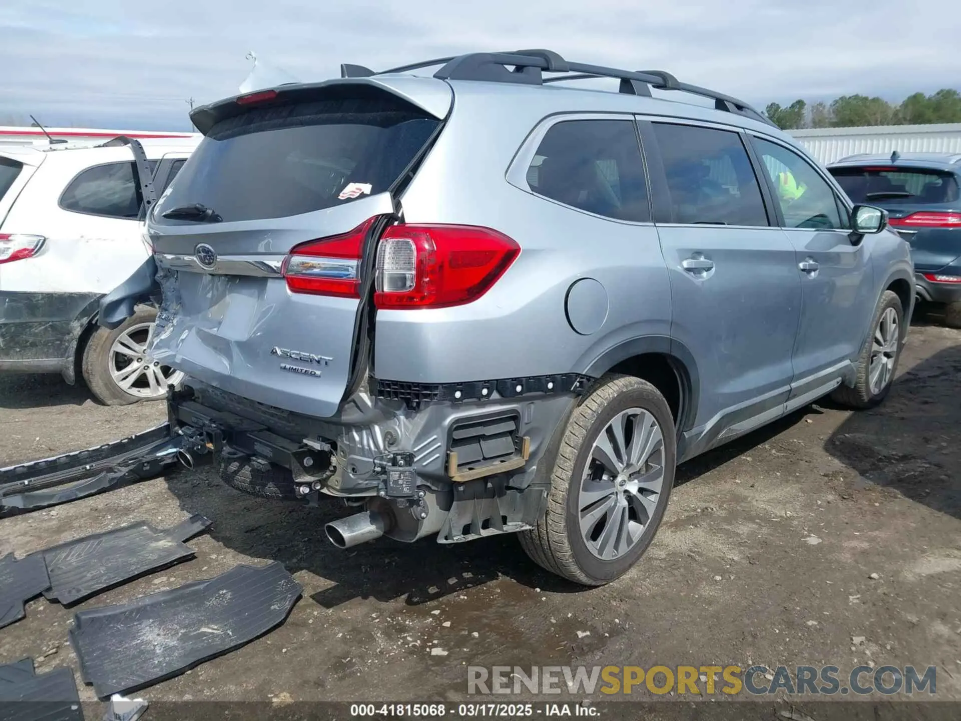 4 Фотография поврежденного автомобиля 4S4WMAJD0K3411076 SUBARU ASCENT 2019