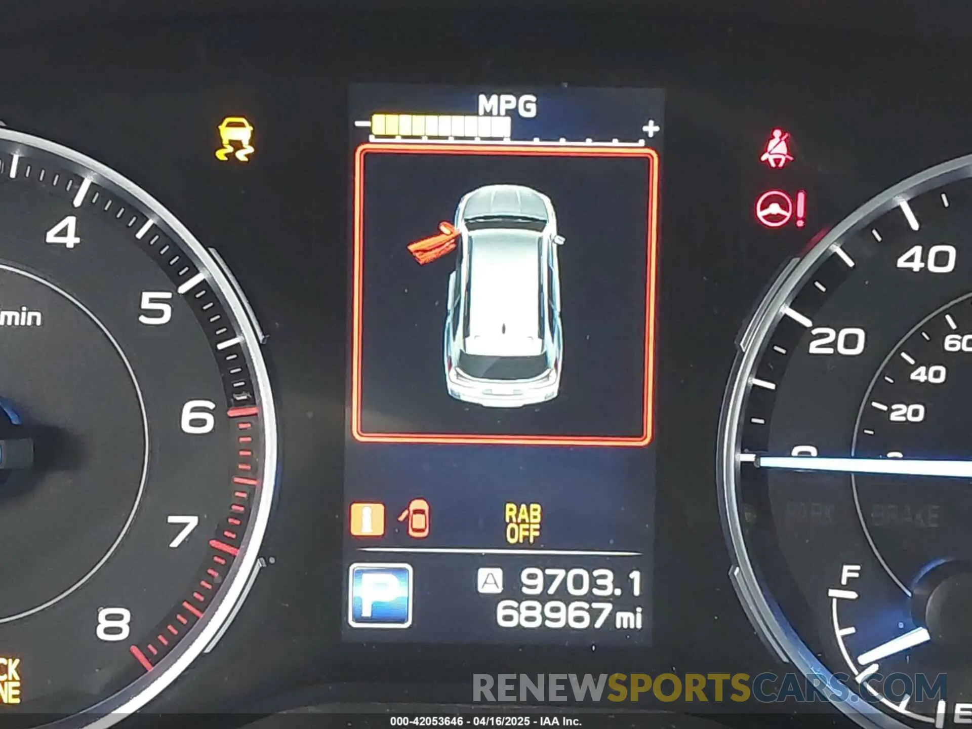 16 Photograph of a damaged car 4S4WMAJD0K3472993 SUBARU ASCENT 2019