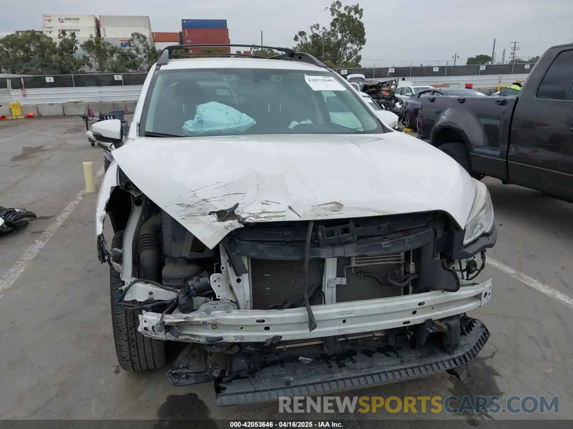 6 Photograph of a damaged car 4S4WMAJD0K3472993 SUBARU ASCENT 2019
