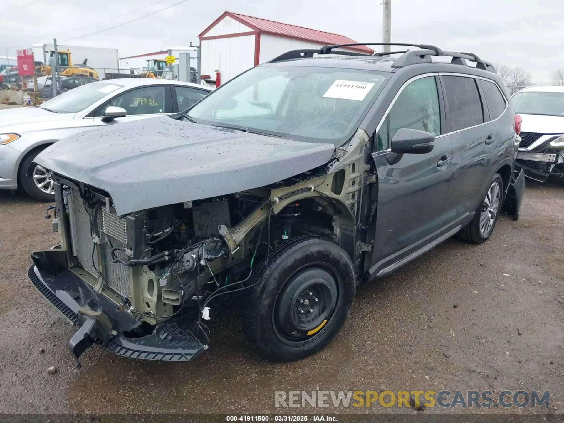 2 Photograph of a damaged car 4S4WMALD1K3435819 SUBARU ASCENT 2019