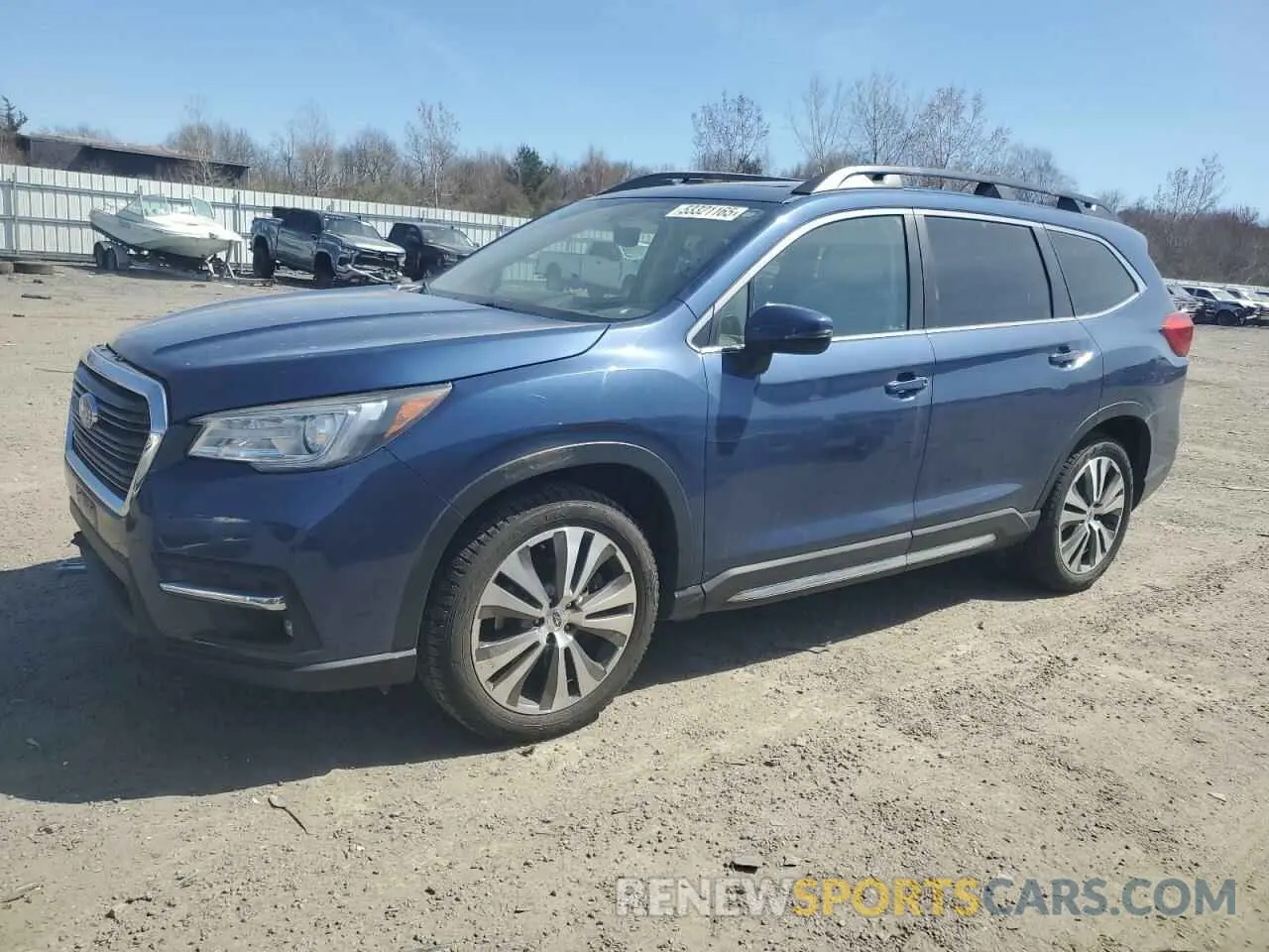 1 Photograph of a damaged car 4S4WMALD5K3442224 SUBARU ASCENT 2019