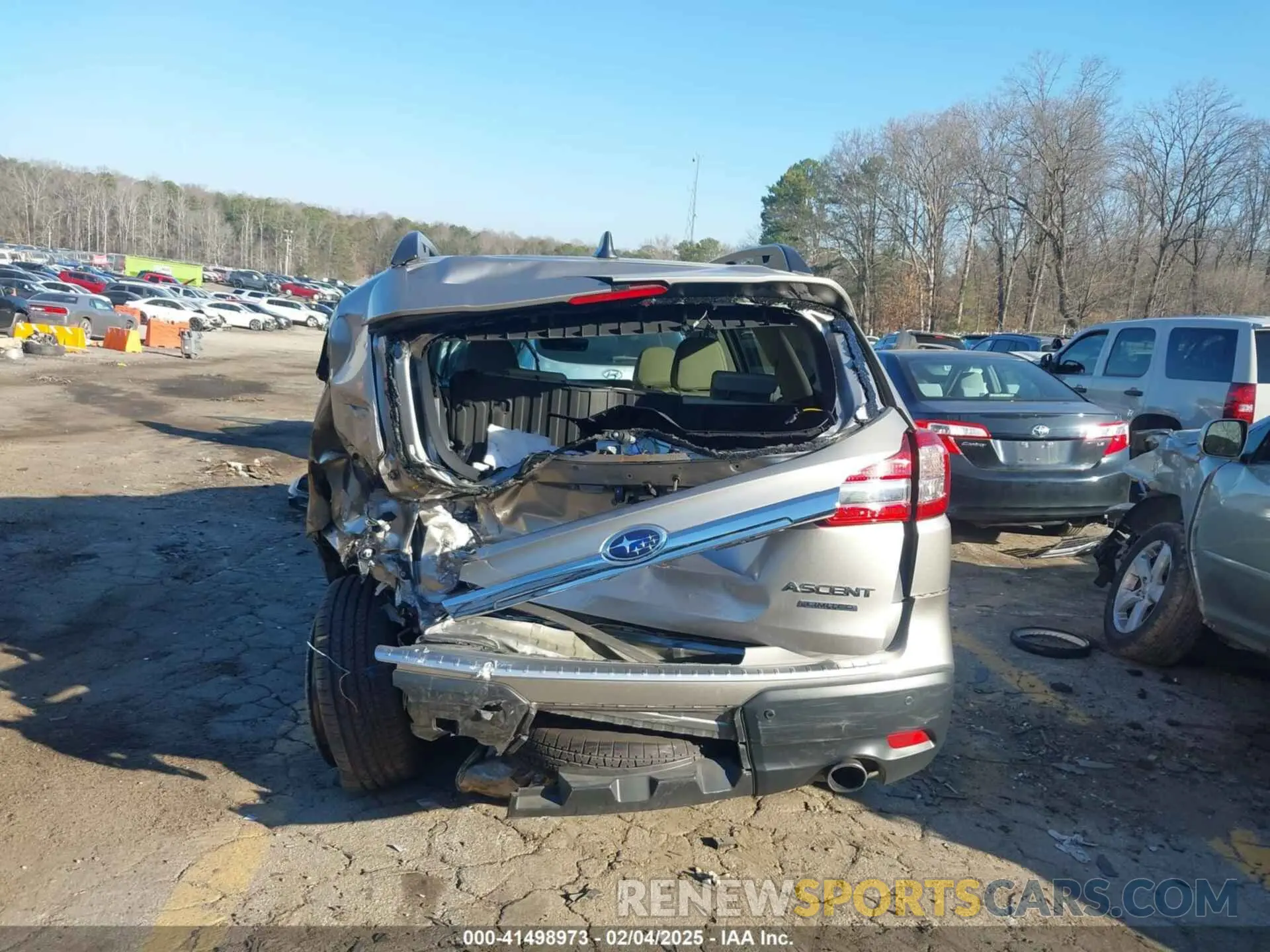 15 Photograph of a damaged car 4S4WMALD6K3444709 SUBARU ASCENT 2019
