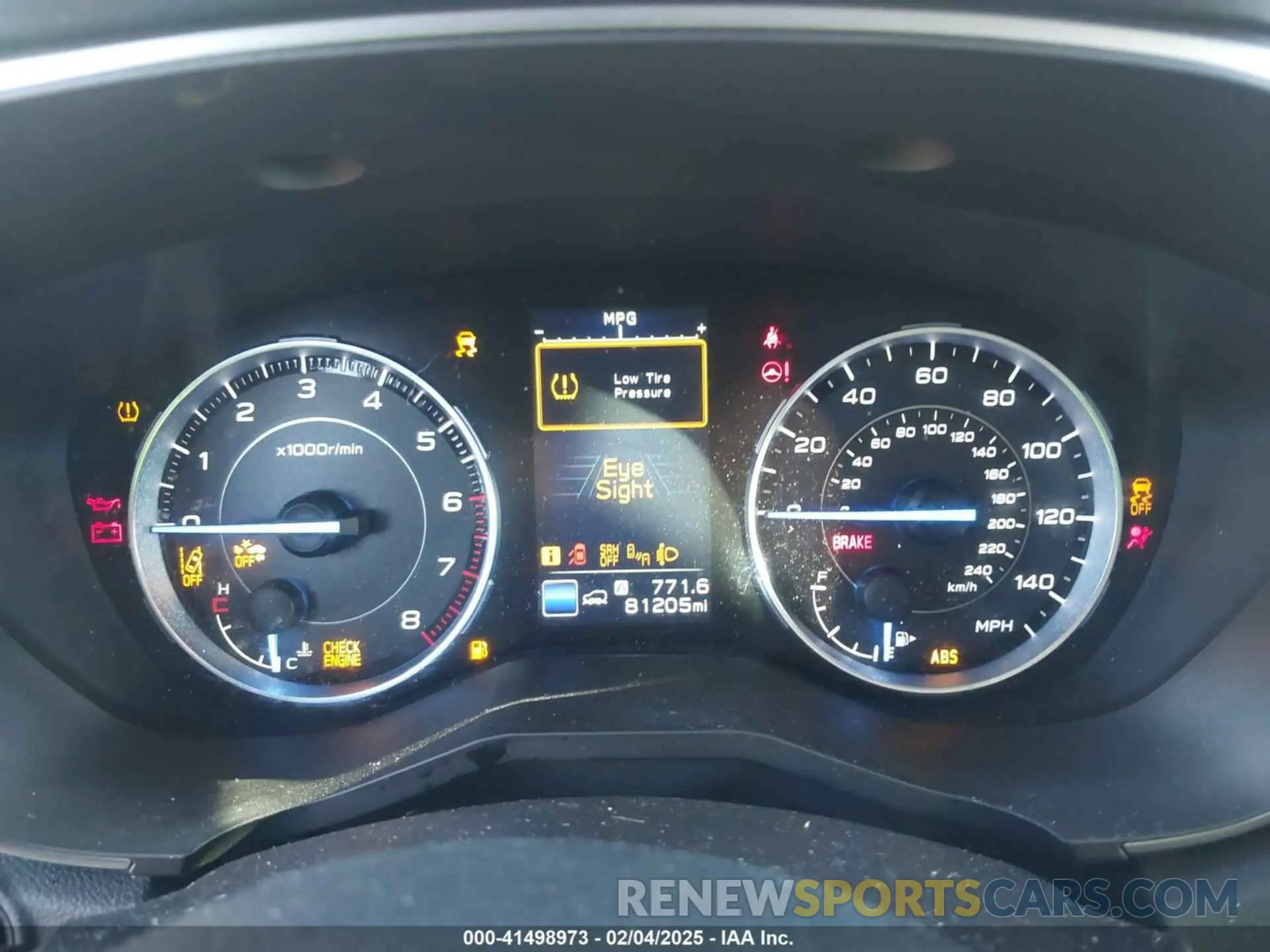 7 Photograph of a damaged car 4S4WMALD6K3444709 SUBARU ASCENT 2019