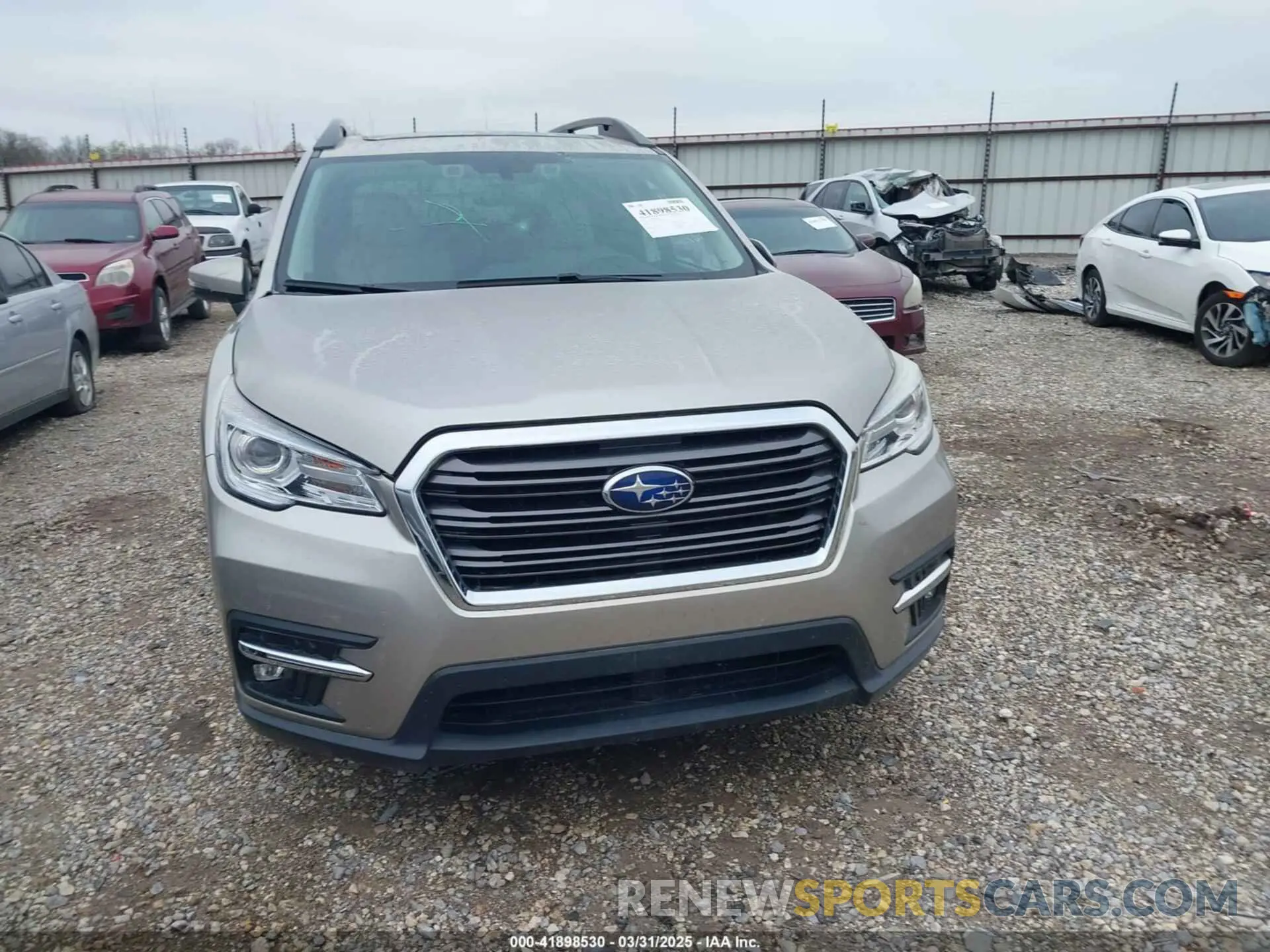 12 Фотография поврежденного автомобиля 4S4WMALD8K3429953 SUBARU ASCENT 2019