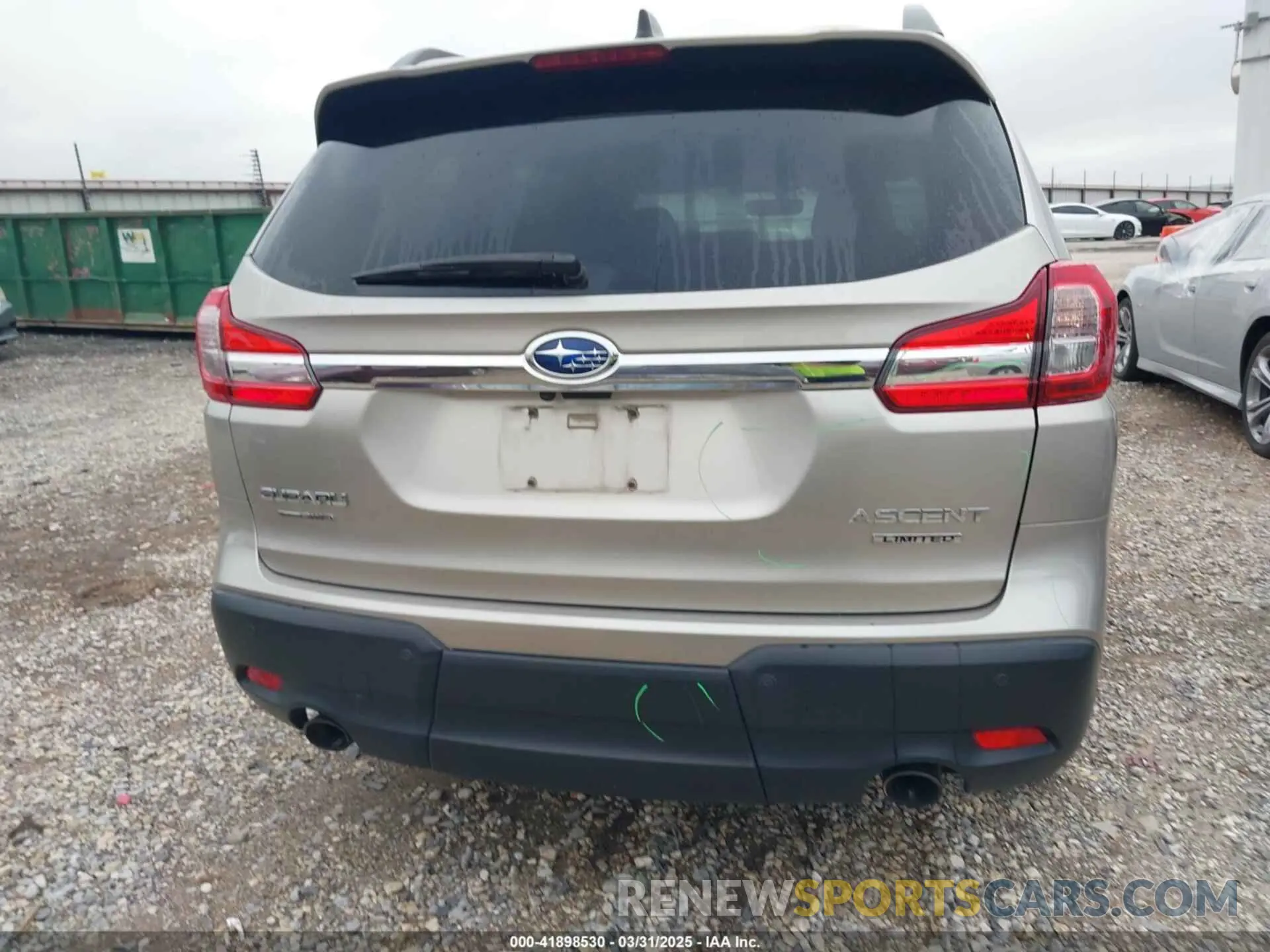 16 Фотография поврежденного автомобиля 4S4WMALD8K3429953 SUBARU ASCENT 2019