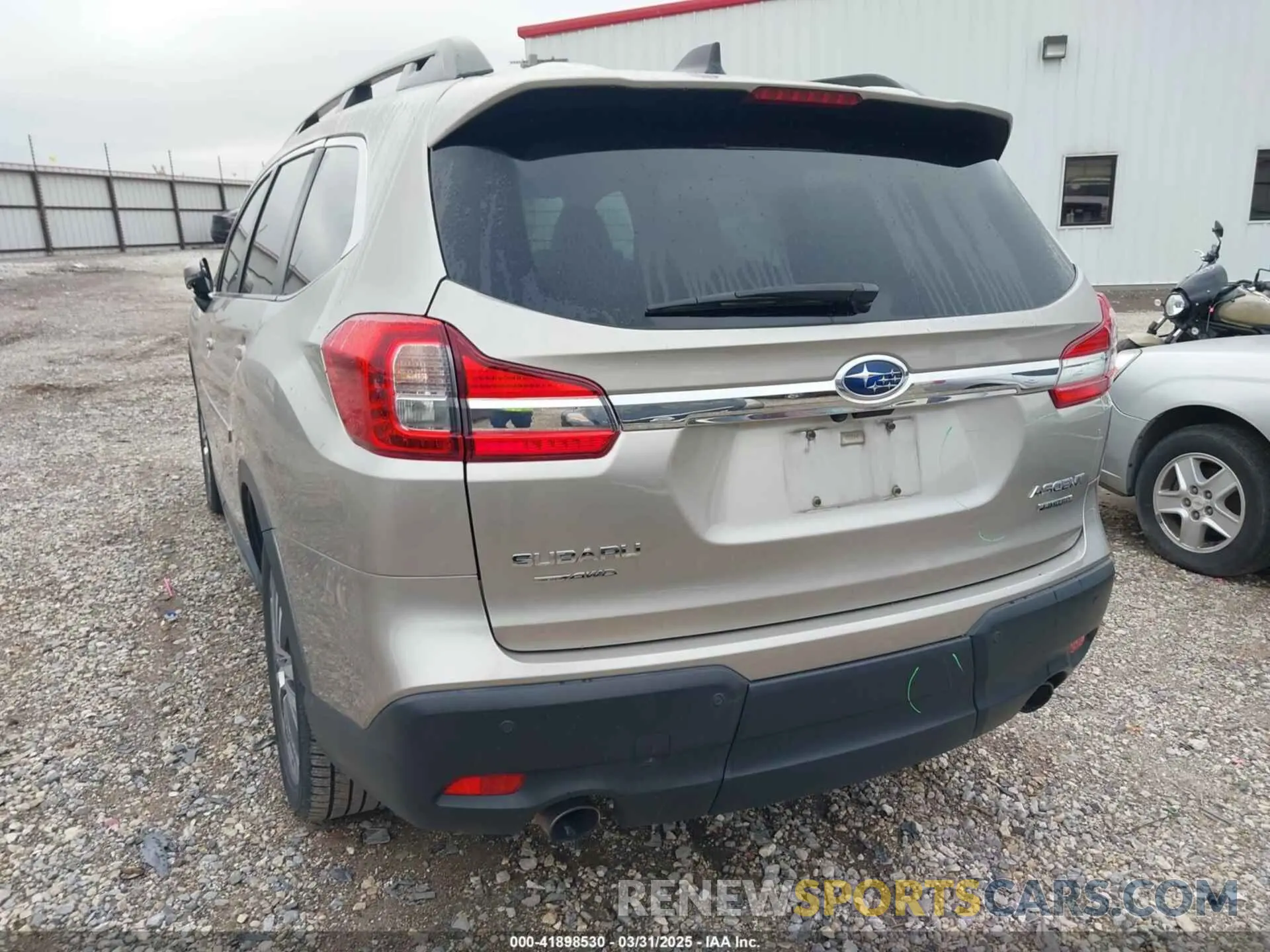 3 Фотография поврежденного автомобиля 4S4WMALD8K3429953 SUBARU ASCENT 2019