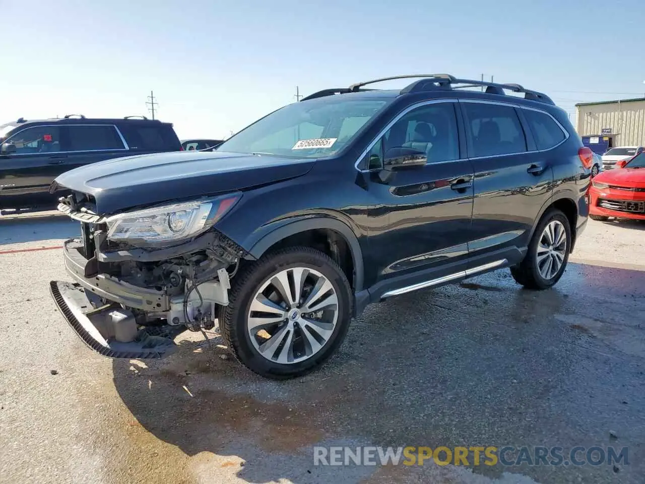 1 Photograph of a damaged car 4S4WMAMD2K3411009 SUBARU ASCENT 2019