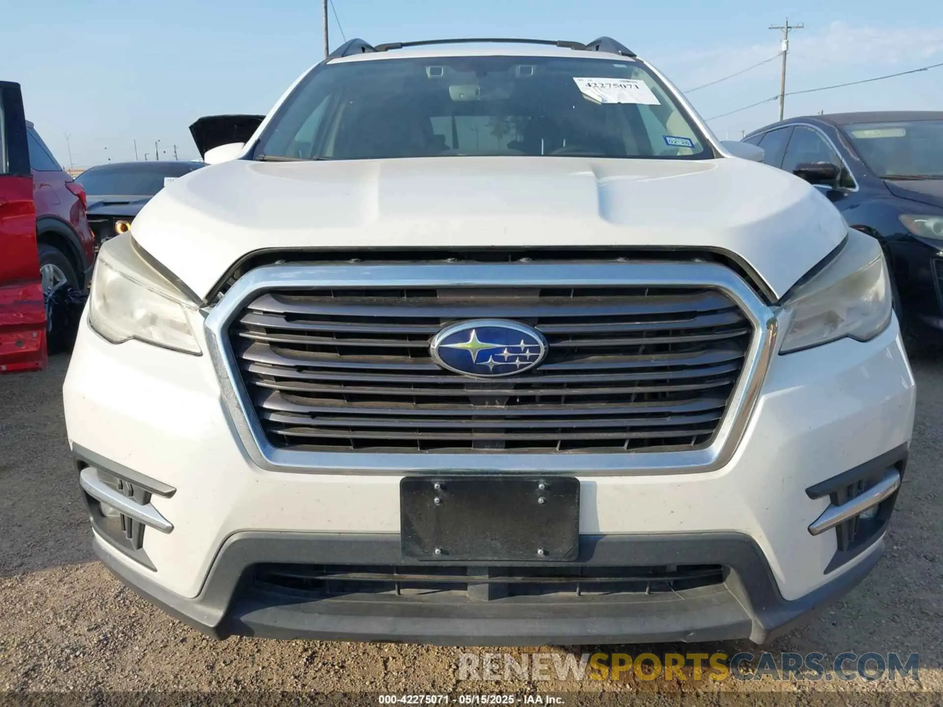 6 Фотография поврежденного автомобиля 4S4WMAMD6K3473223 SUBARU ASCENT 2019