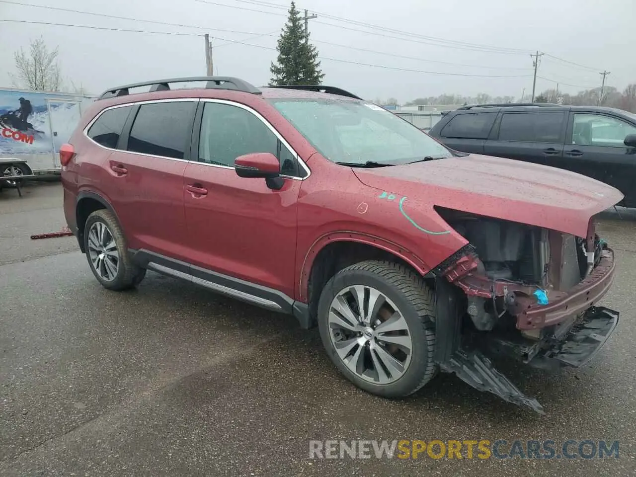 4 Фотография поврежденного автомобиля 4S4WMAMDXK3414367 SUBARU ASCENT 2019