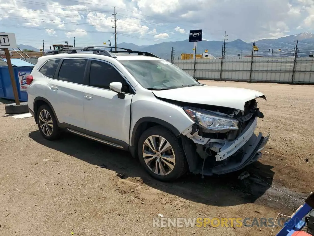 4 Photograph of a damaged car 4S4WMAPD5K3440287 SUBARU ASCENT 2019