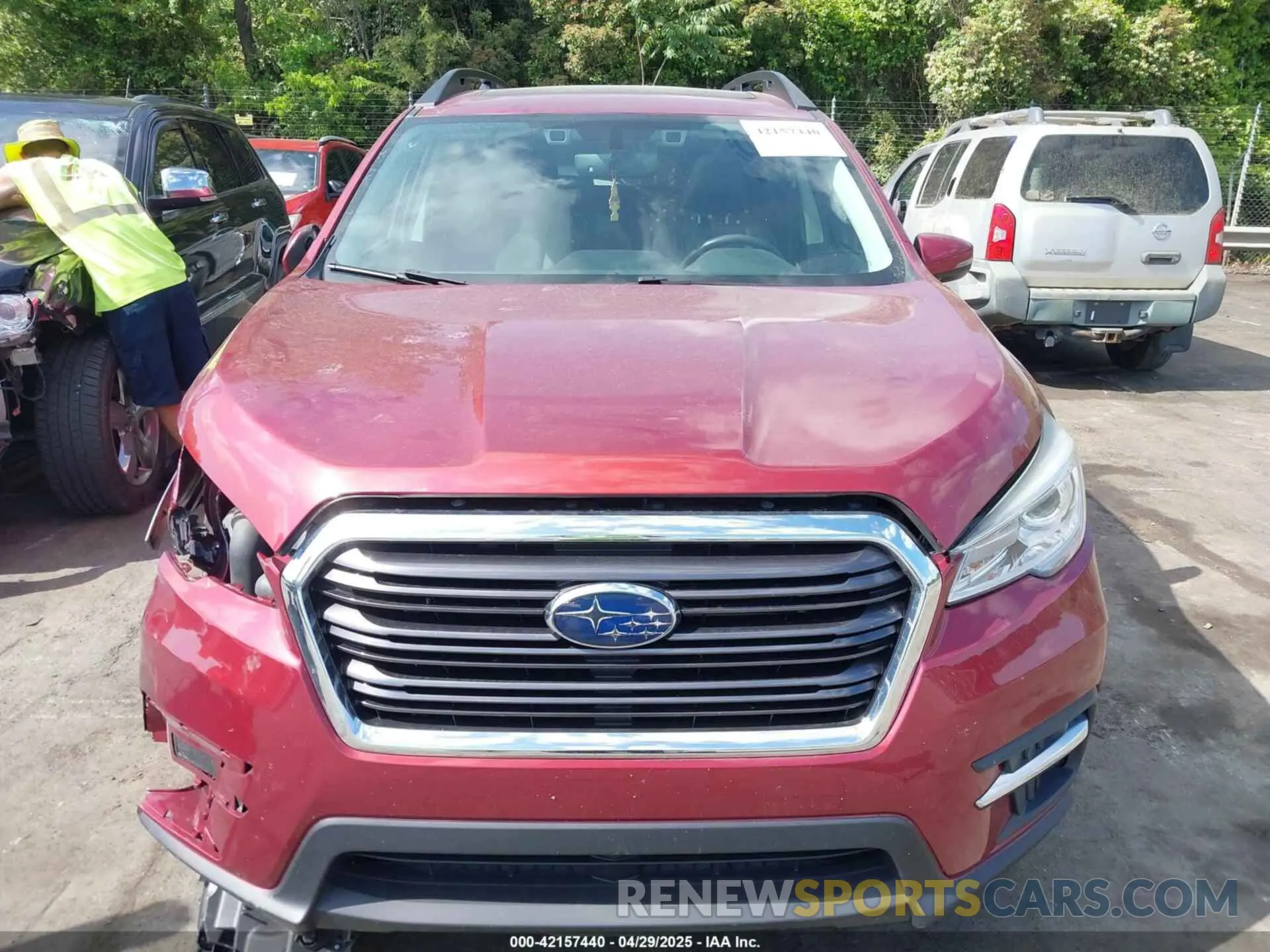 12 Фотография поврежденного автомобиля 4S4WMAPDXK3429107 SUBARU ASCENT 2019