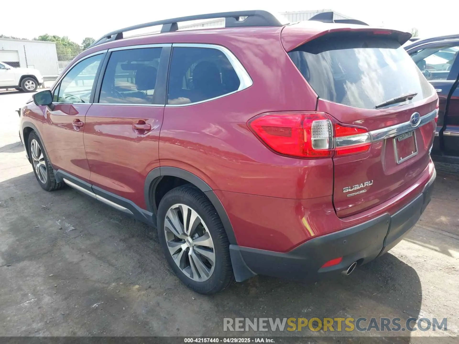 3 Фотография поврежденного автомобиля 4S4WMAPDXK3429107 SUBARU ASCENT 2019