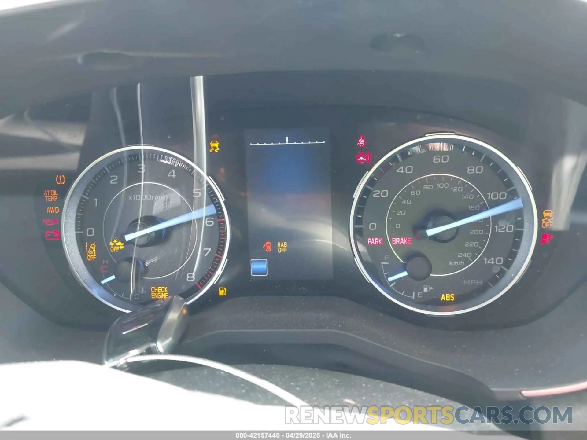 7 Фотография поврежденного автомобиля 4S4WMAPDXK3429107 SUBARU ASCENT 2019