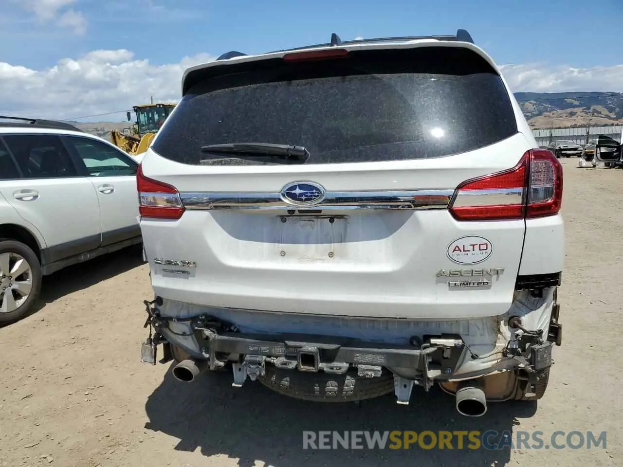 6 Photograph of a damaged car 4S4WMAPDXK3459207 SUBARU ASCENT 2019