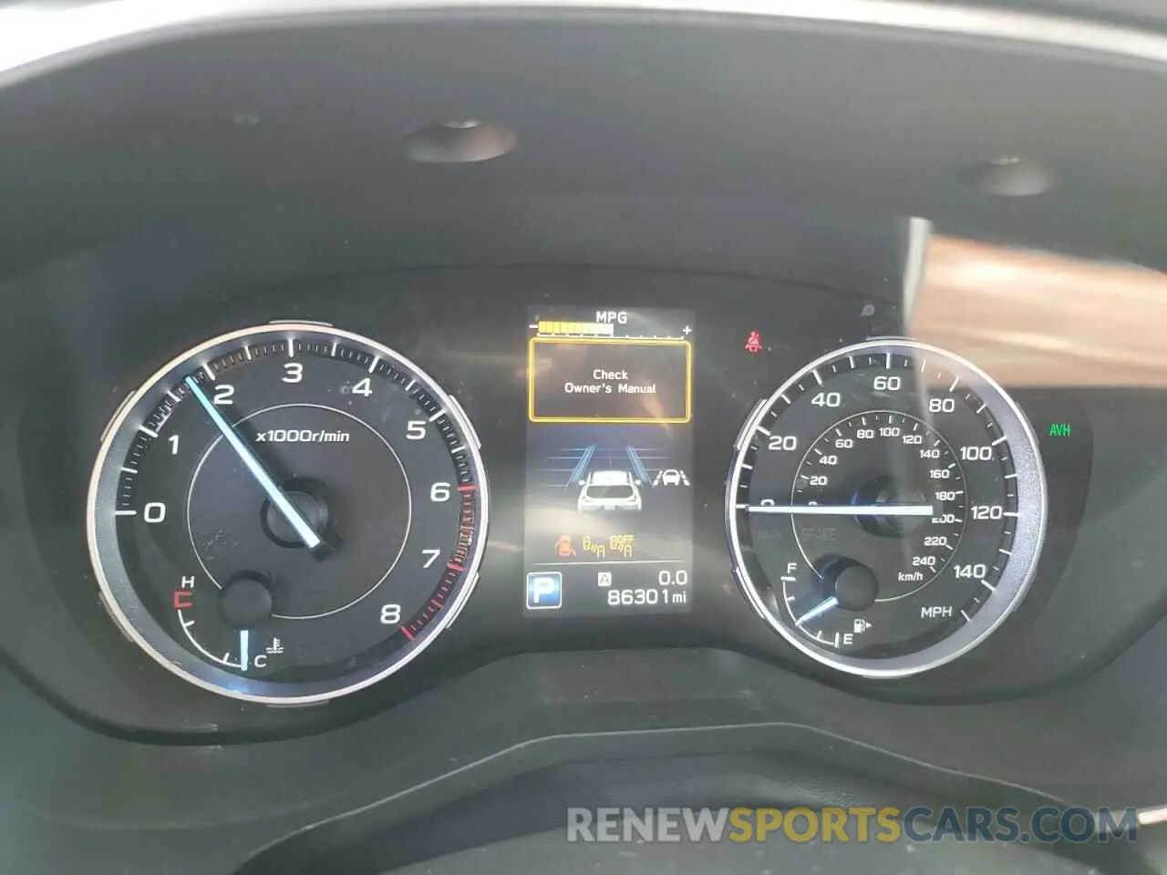 9 Фотография поврежденного автомобиля 4S4WMARD1K3423080 SUBARU ASCENT 2019