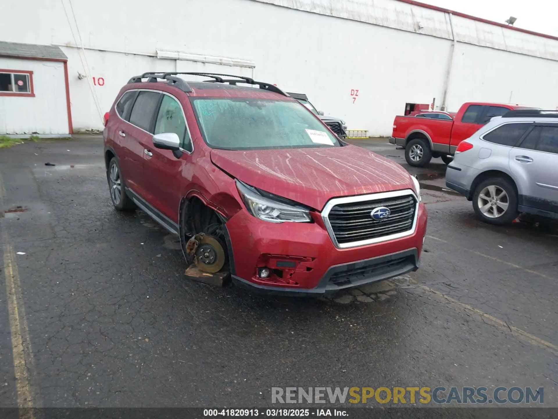 1 Фотография поврежденного автомобиля 4S4WMARD1K3432877 SUBARU ASCENT 2019