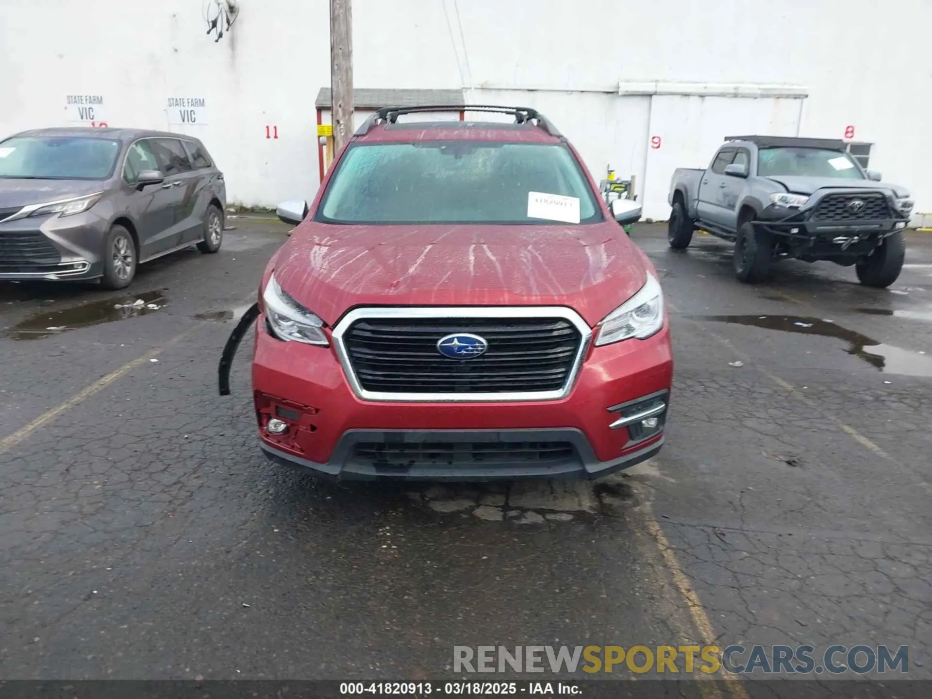 13 Фотография поврежденного автомобиля 4S4WMARD1K3432877 SUBARU ASCENT 2019