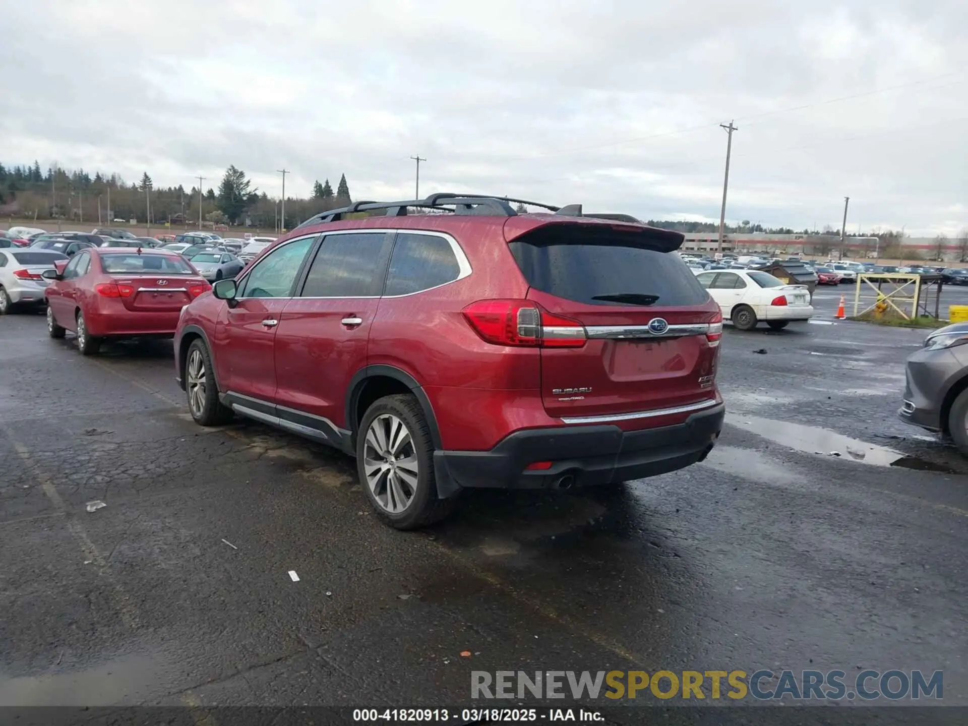 3 Фотография поврежденного автомобиля 4S4WMARD1K3432877 SUBARU ASCENT 2019