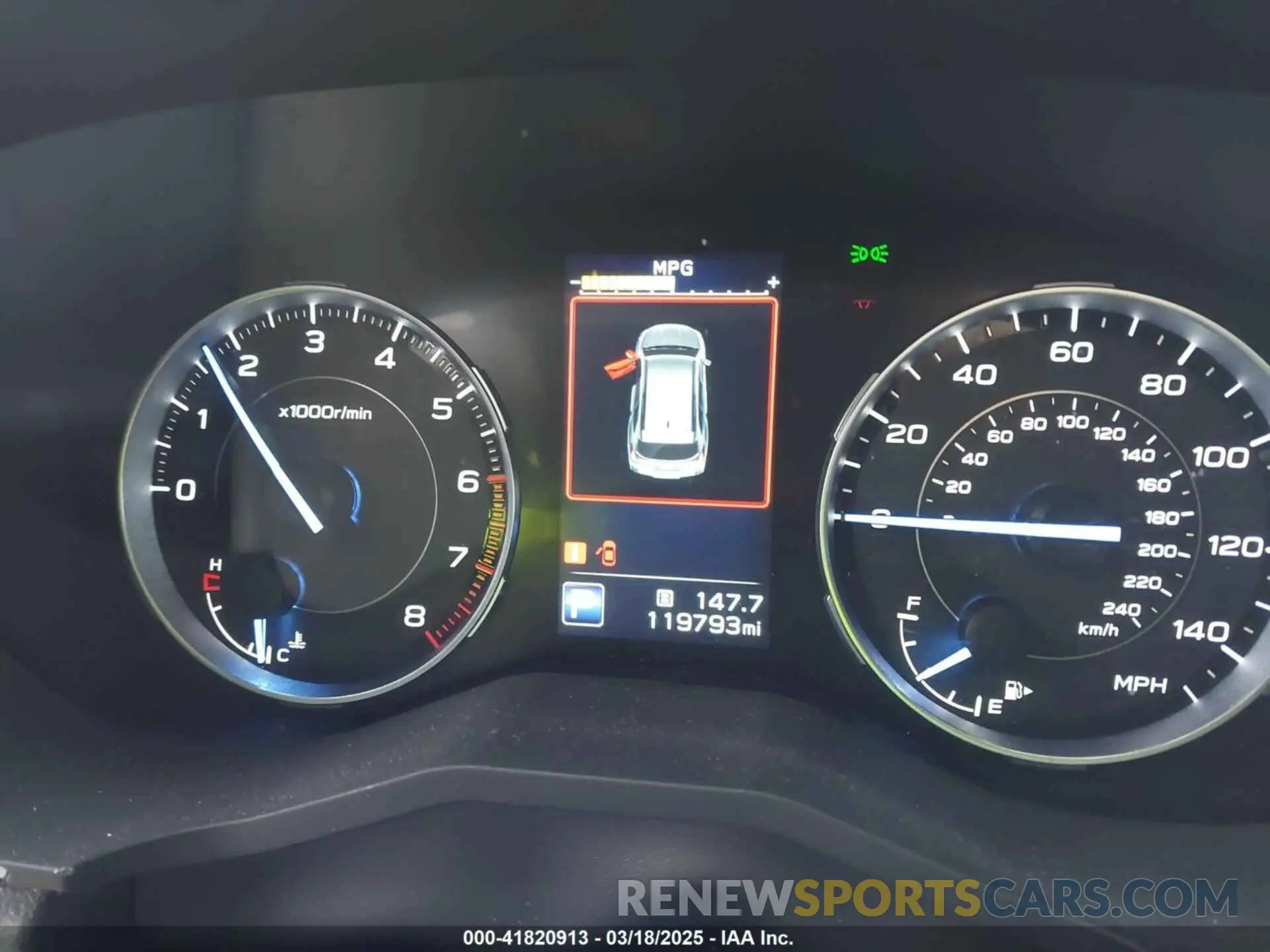 7 Фотография поврежденного автомобиля 4S4WMARD1K3432877 SUBARU ASCENT 2019