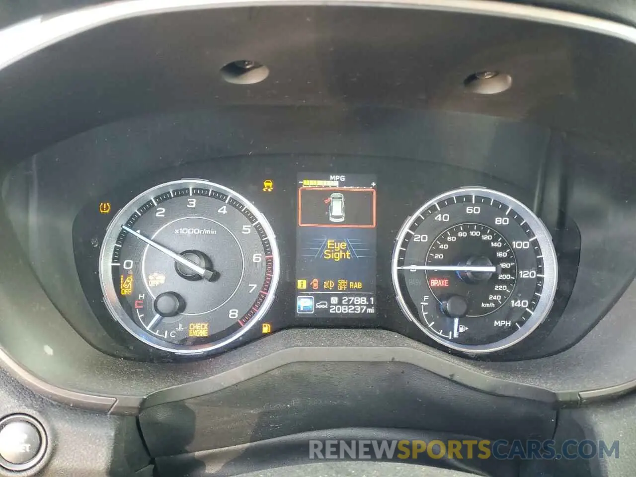 9 Photograph of a damaged car 4S4WMARD2K3400150 SUBARU ASCENT 2019