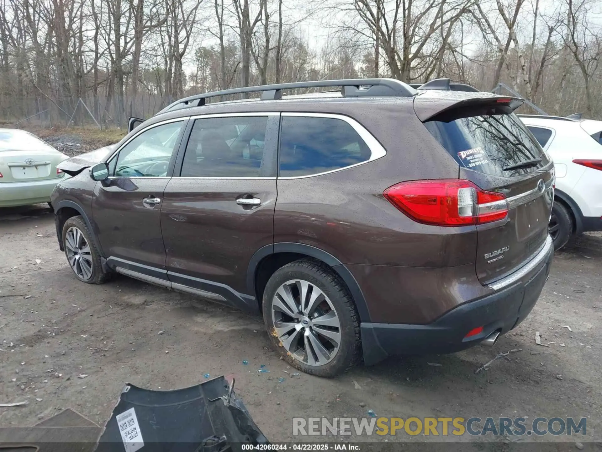 3 Фотография поврежденного автомобиля 4S4WMARD2K3418762 SUBARU ASCENT 2019