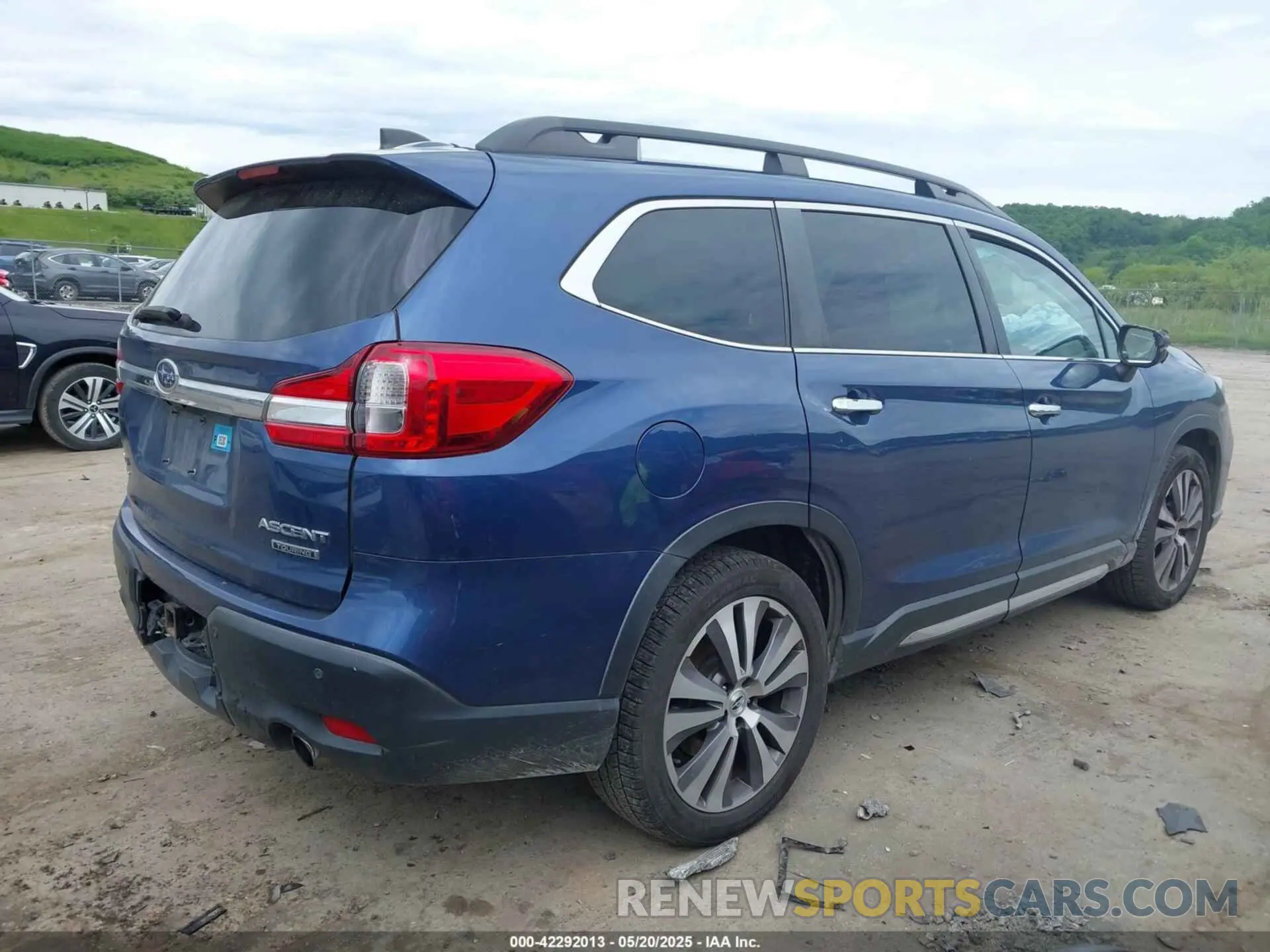 4 Фотография поврежденного автомобиля 4S4WMARD2K3430488 SUBARU ASCENT 2019