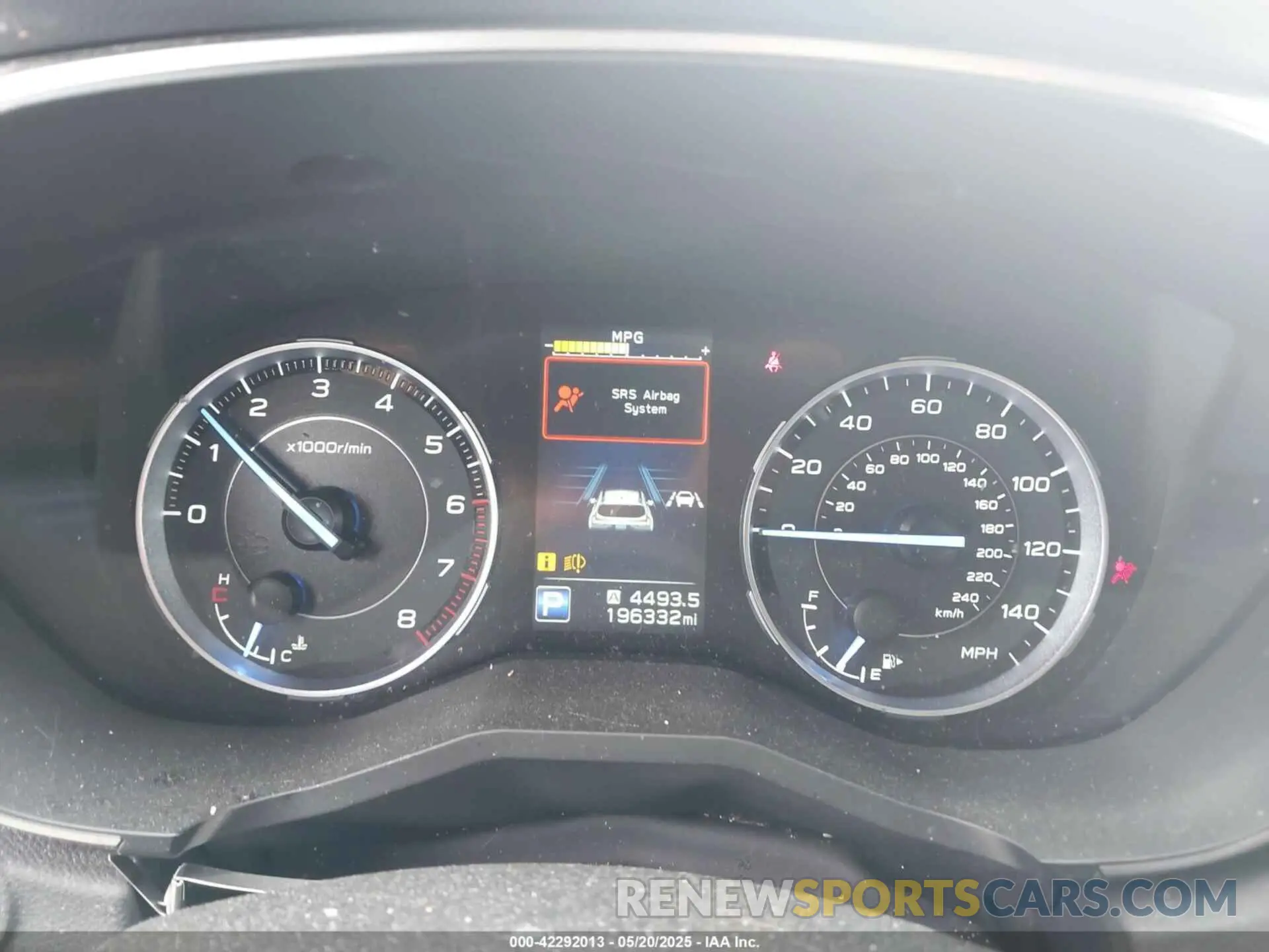 7 Фотография поврежденного автомобиля 4S4WMARD2K3430488 SUBARU ASCENT 2019