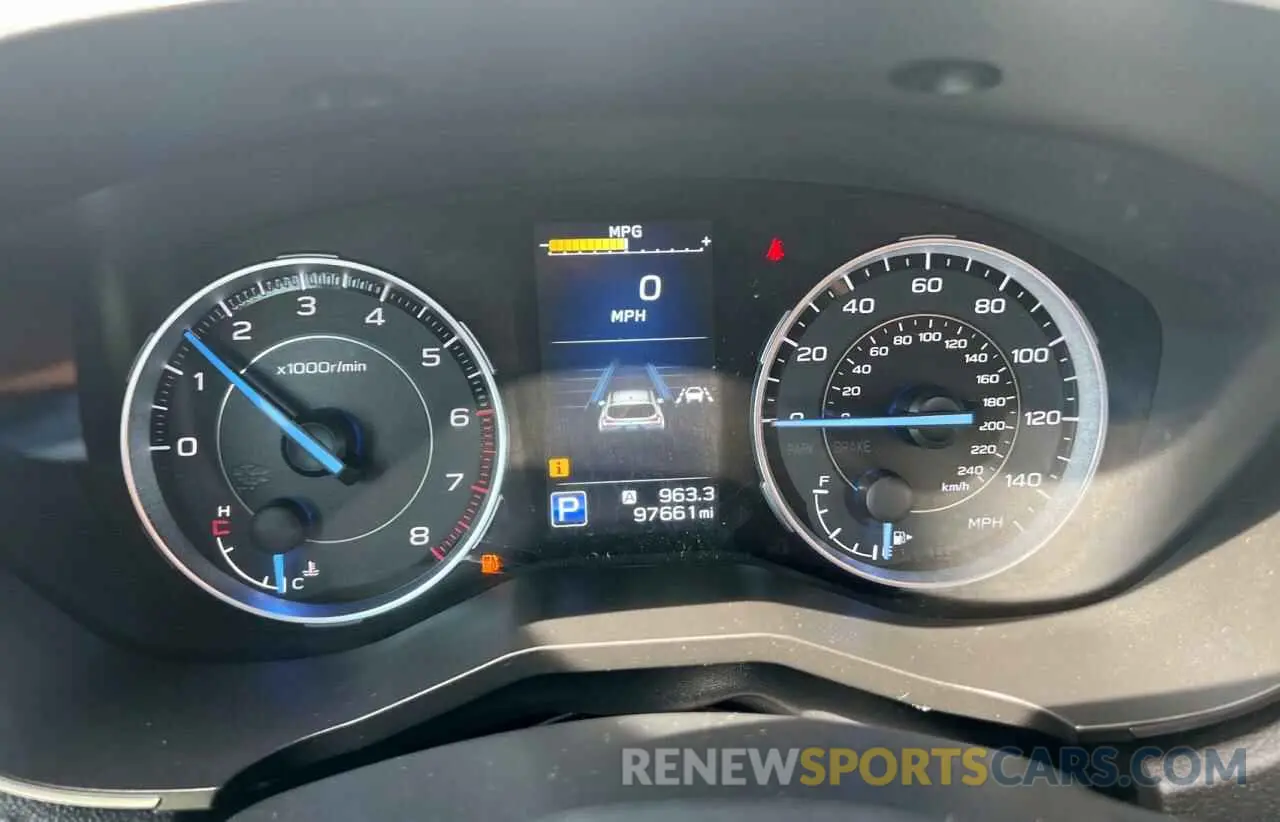 8 Фотография поврежденного автомобиля 4S4WMARD7K3427599 SUBARU ASCENT 2019