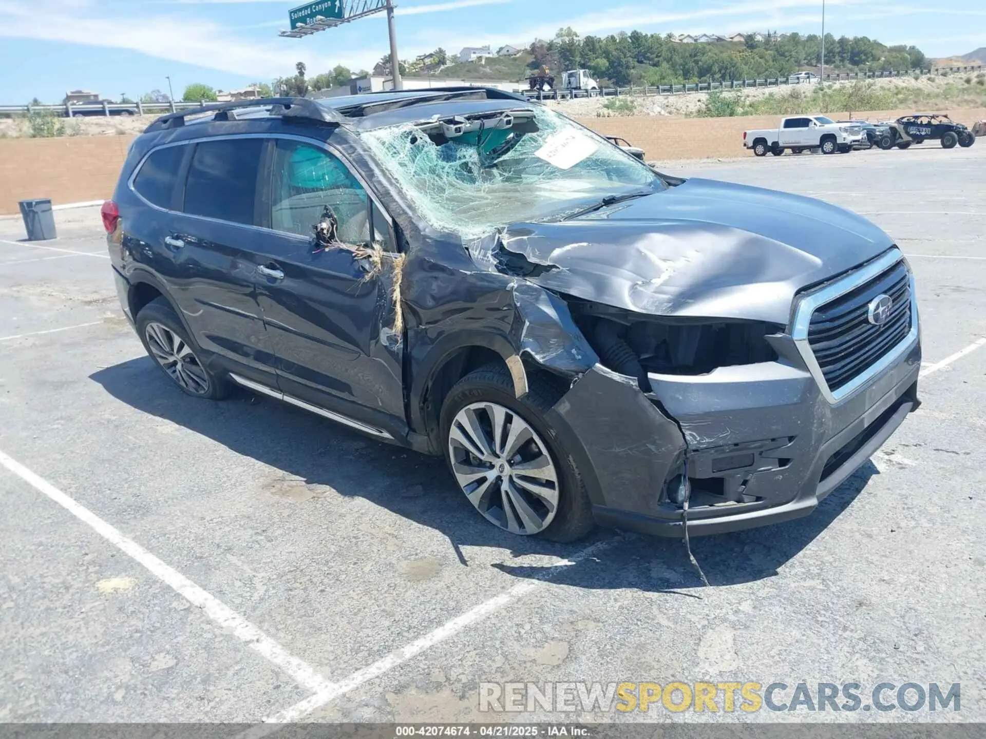 1 Фотография поврежденного автомобиля 4S4WMARD9K3465707 SUBARU ASCENT 2019